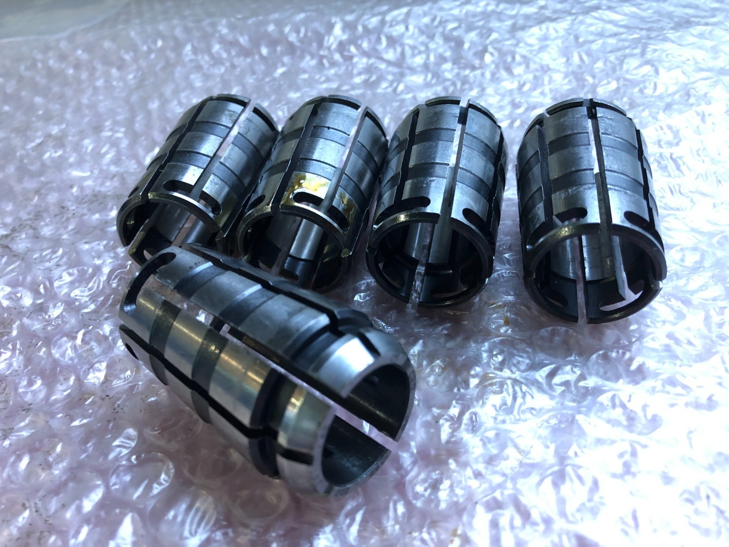 中古スプリングコレット 【ストレートコレット5個】C20-20 MST/溝口