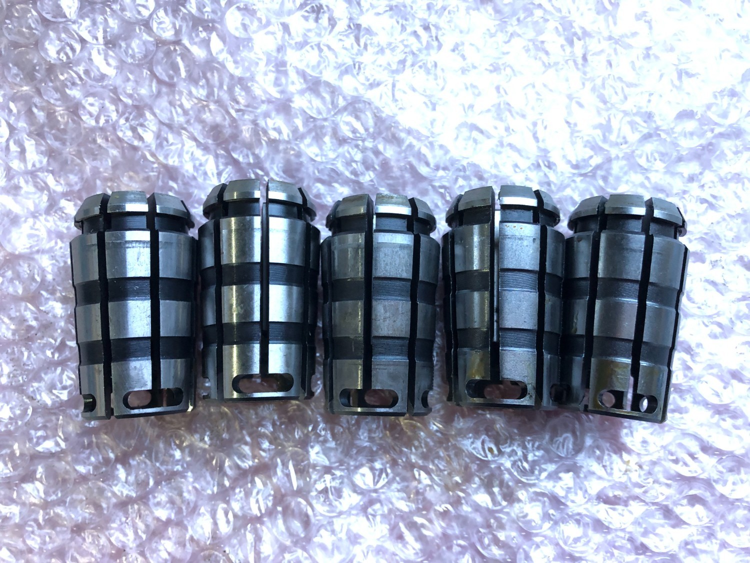 中古Spring collet 【ストレートコレット5個】C20-10,C20-12 MST/溝口
