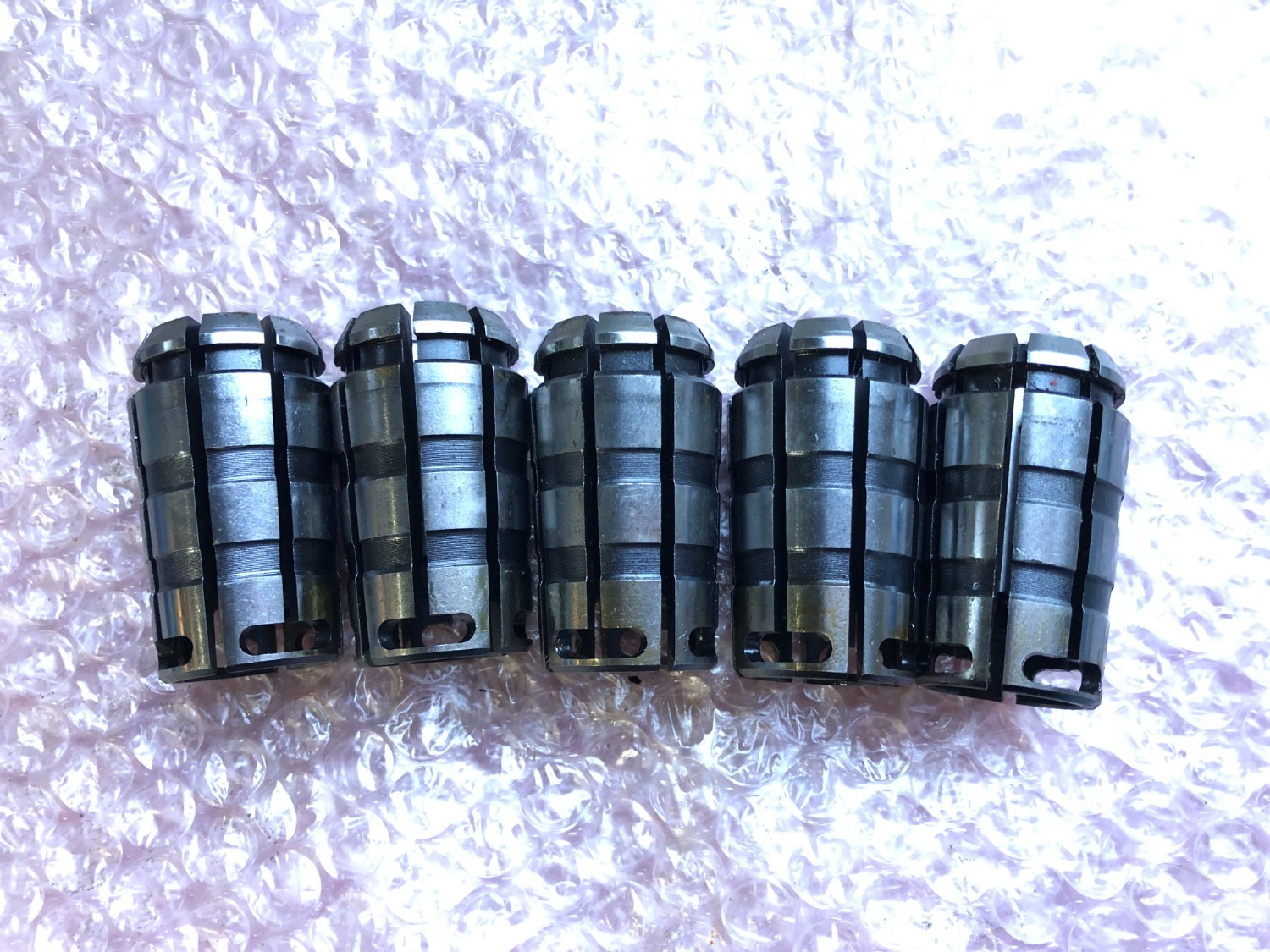 中古スプリングコレット 【ストレートコレット5個】C20-12 MST/溝口