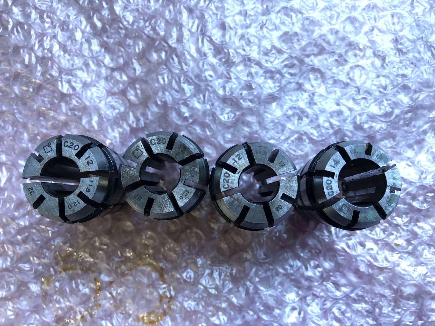 中古Spring collet 【ストレートコレット4個】C20-12 MST/溝口