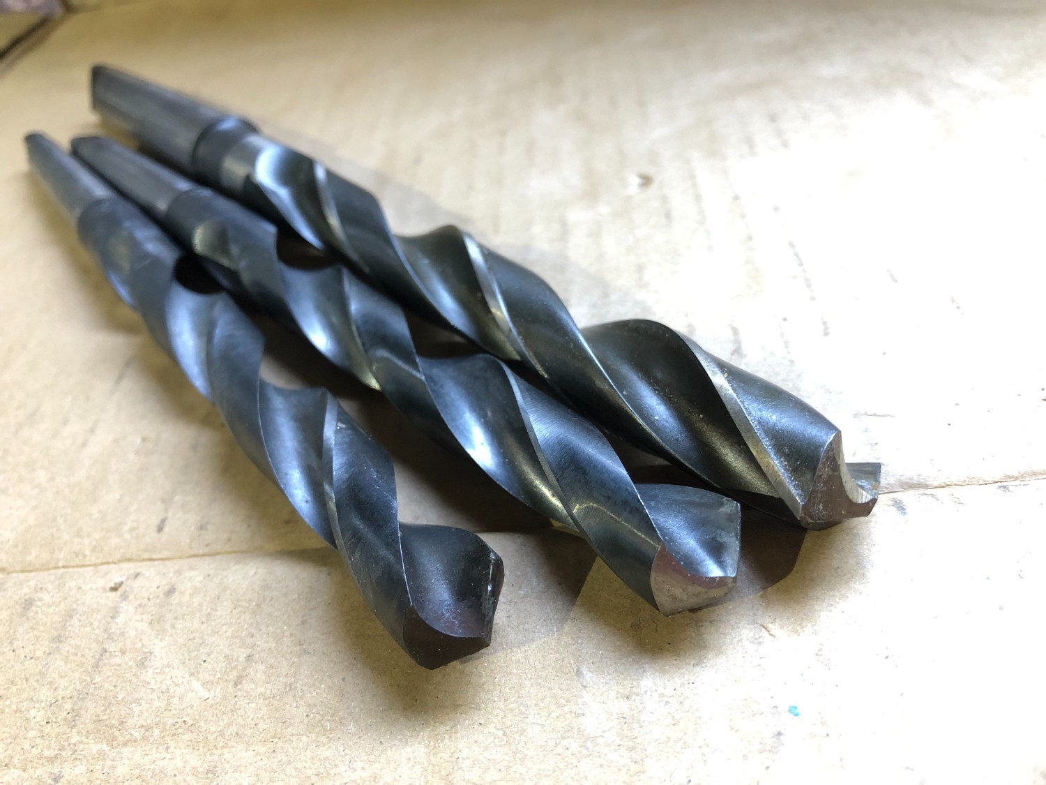 中古テーパ―シャンクドリル 【テーパーシャンクドリル3本】φ13.8,φ14.0,φ15.8 NACHI