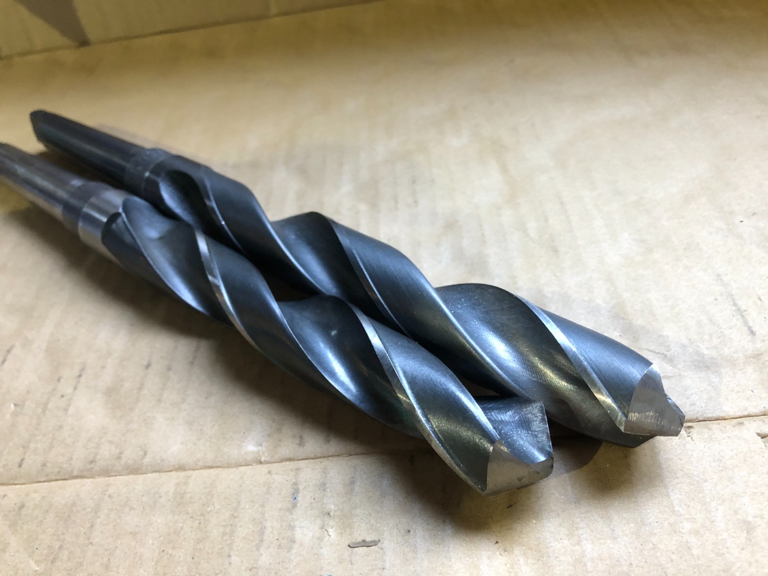 中古テーパ―シャンクドリル 【テーパーシャンクドリル2本】φ22.0,φ22.5 NACHI