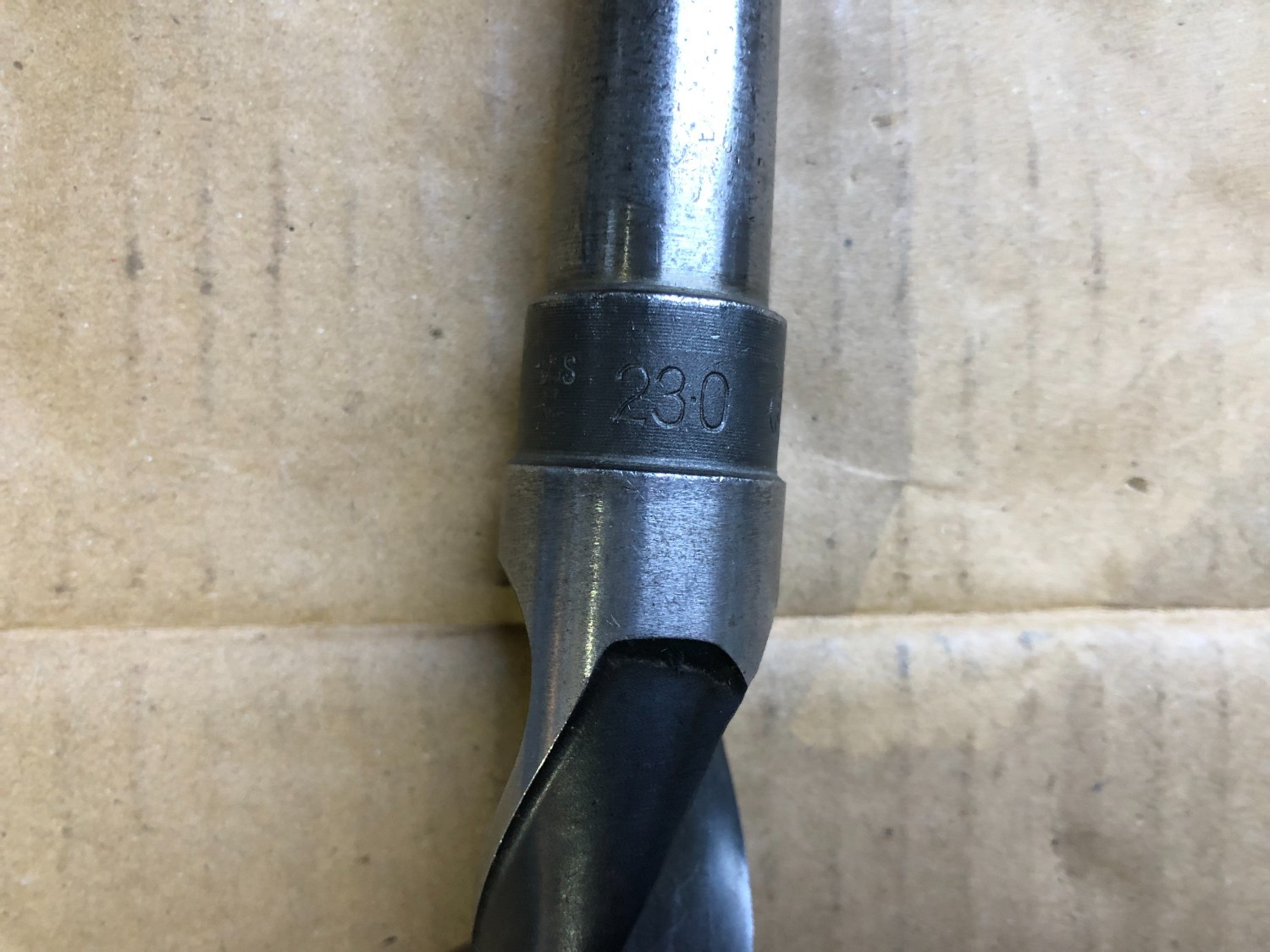 中古テーパ―シャンクドリル 【テーパーシャンクドリル】φ23.0 NACHI