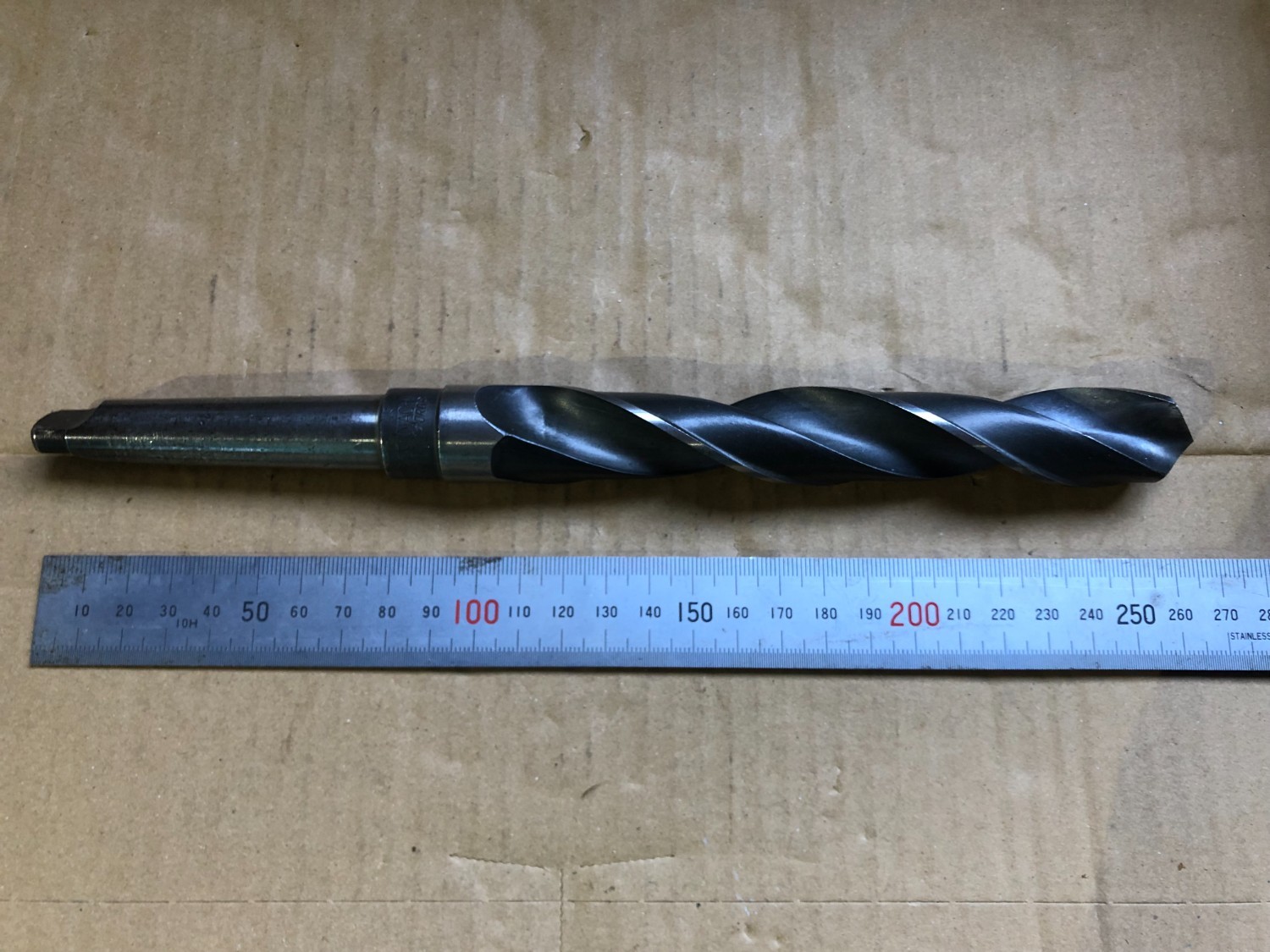 中古テーパ―シャンクドリル 【テーパーシャンクドリル】φ23.0 NACHI