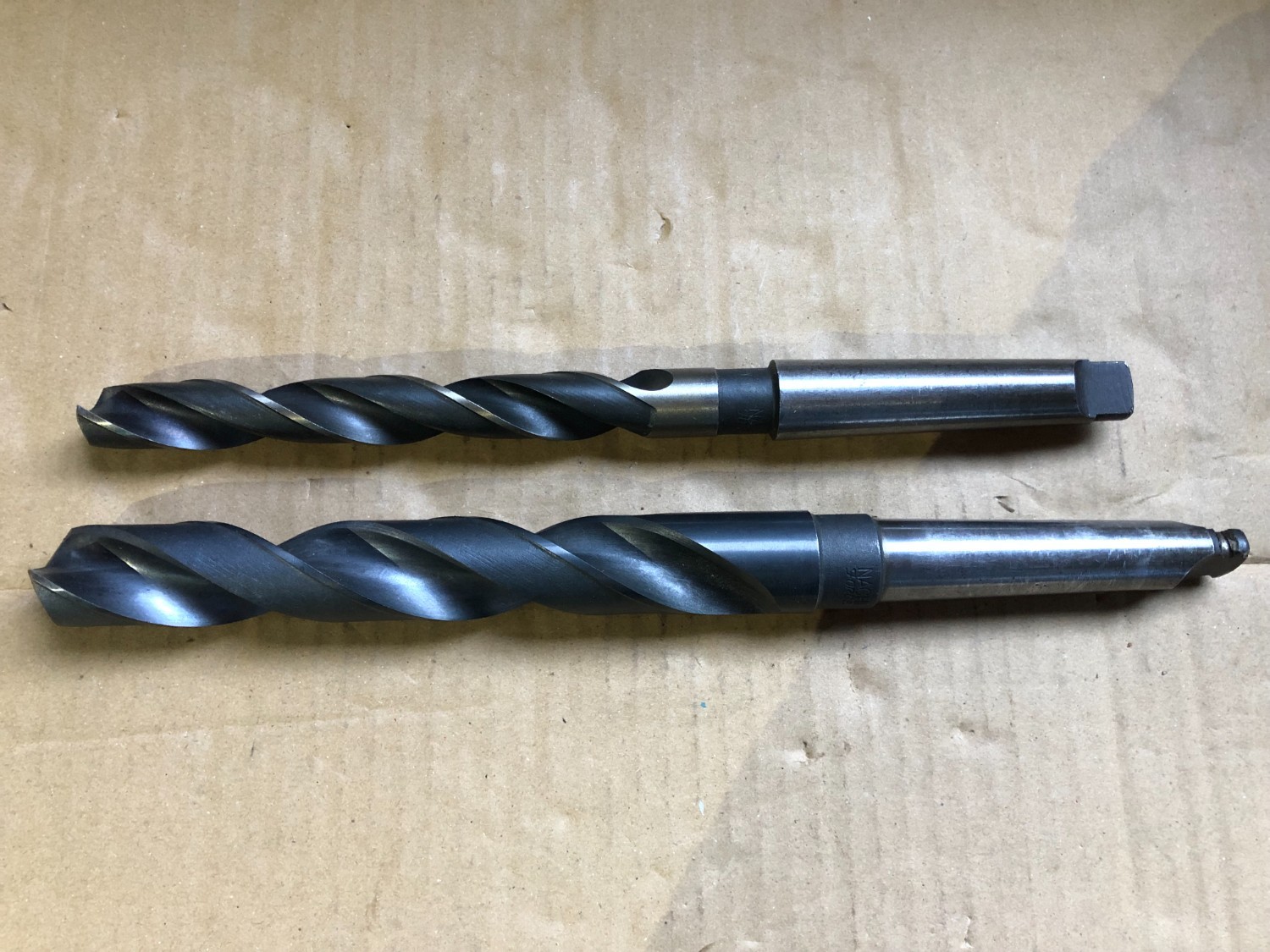 中古テーパ―シャンクドリル 【テーパーシャンクドリル2本】φ15.5,φ22.0 NACHI