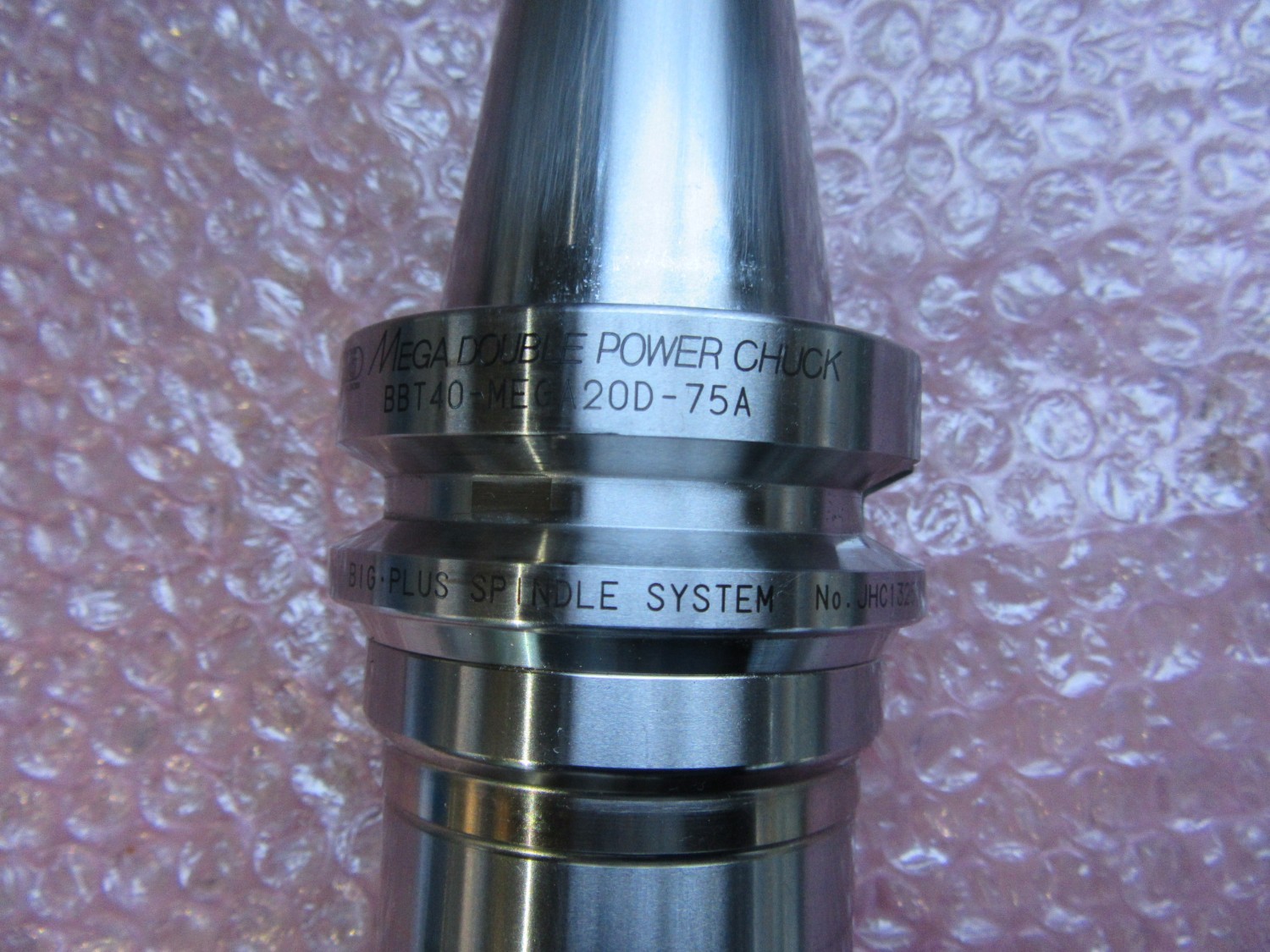 中古BBT40 【メガダブルパワーチャック】BBT40-MEGA20D-75A BIG DAISHOWA
