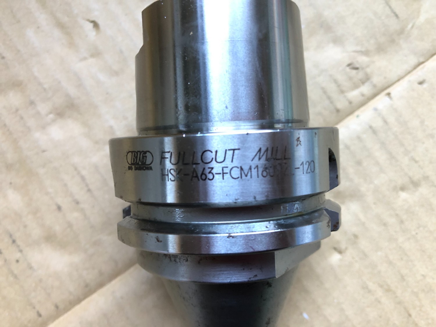 中古HSK-63 【フルカットミル】HSK-A63-FCM16092L-120 大昭和精機/BIG DAISHOWA