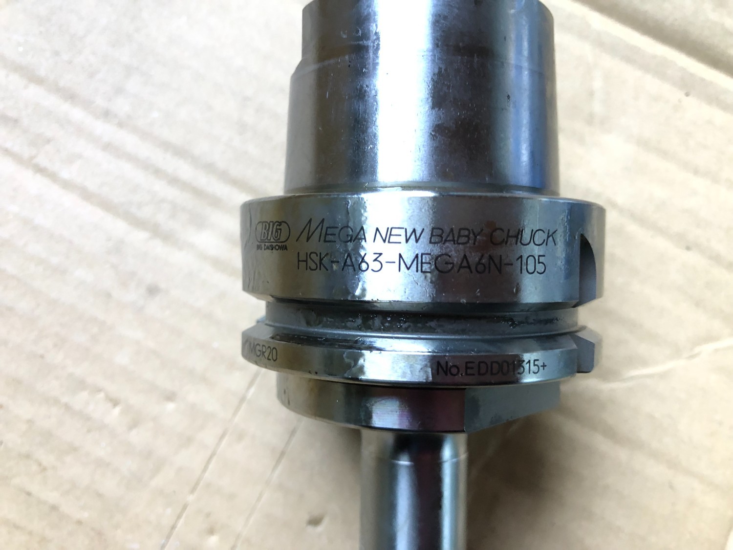 中古HSK-63 【メガニューバビーチャック】HSK-A63-MEGA6N-105 大昭和精機/BIG DAISHOWA