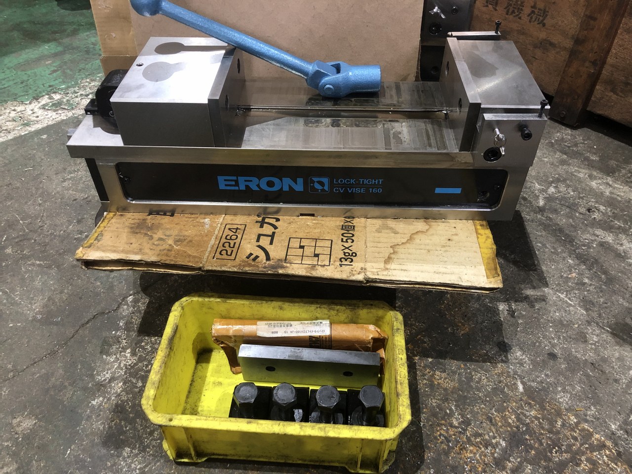 中古Precision vise 【ロックタイト精密バイス】CV VISE160 ERON
