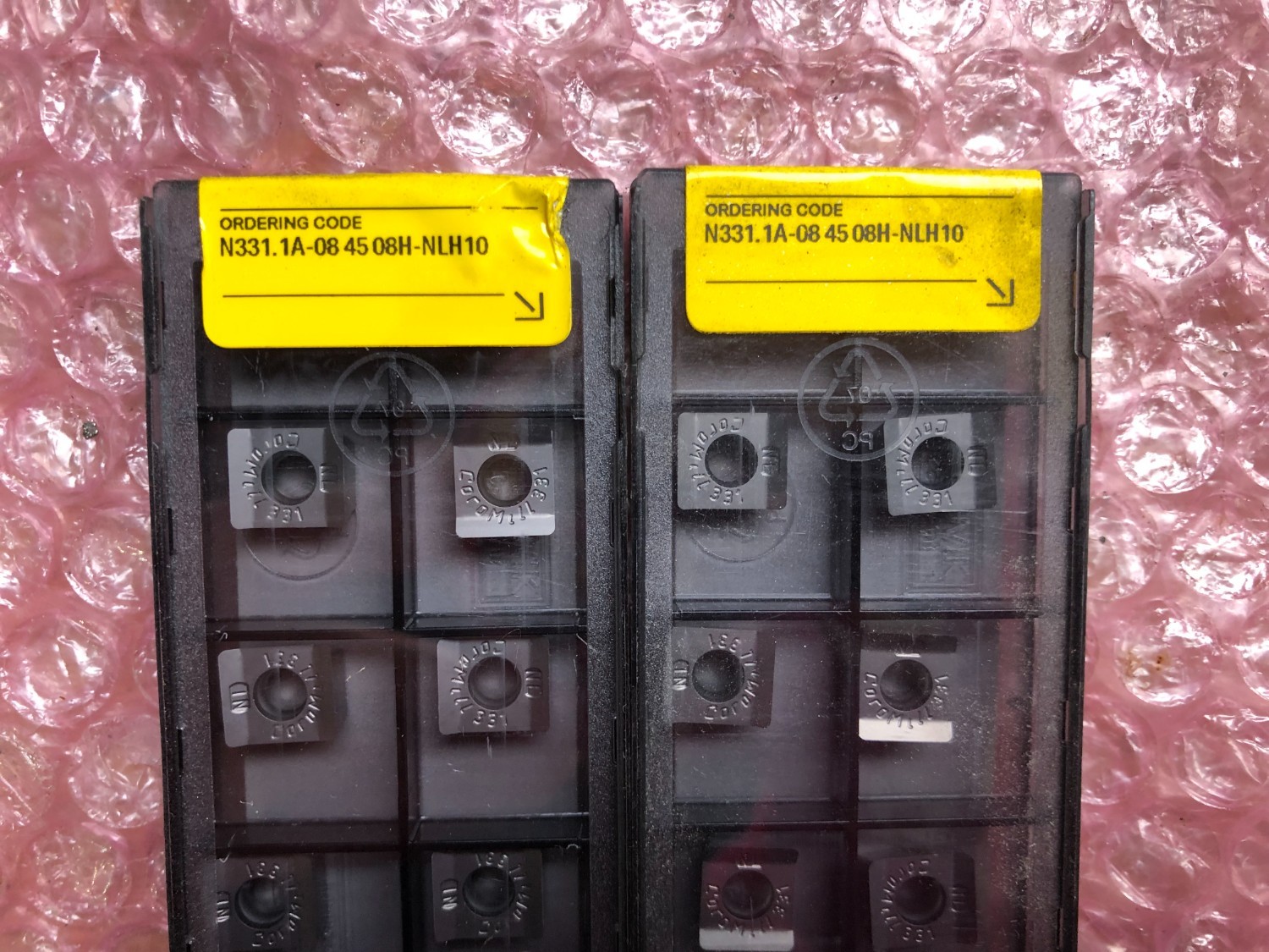 中古Cutting Exchange Chip 【チップ2箱】N331.1A-084508H-NLH10 サンドビック/Sandvik