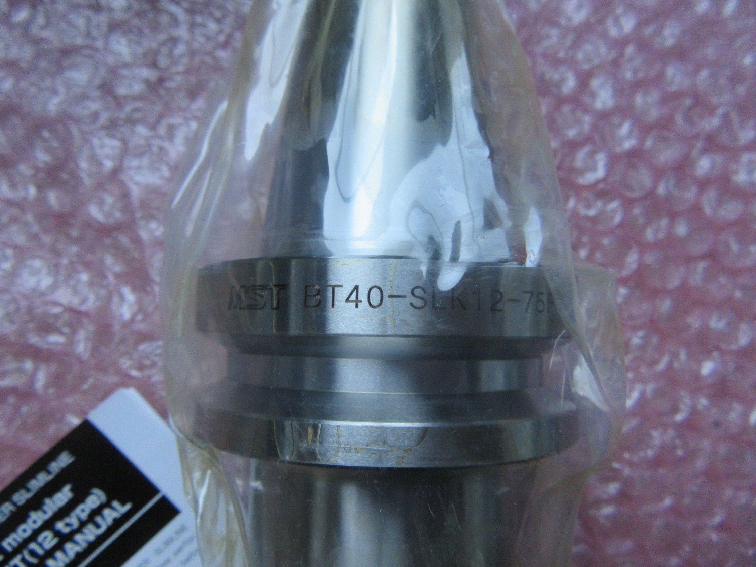 中古BT40 【焼ばめホルダ】BT40-SLK12-75F　　 溝口