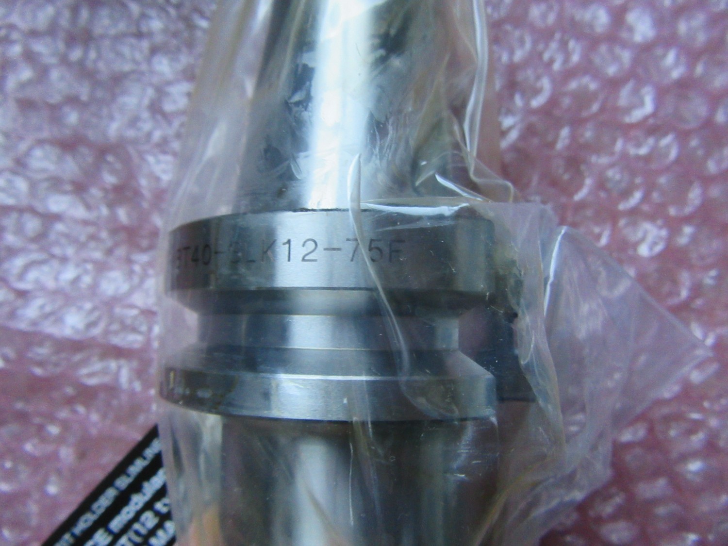 中古BT40 【焼ばめホルダ】BT40-SLK12-75F　　 溝口