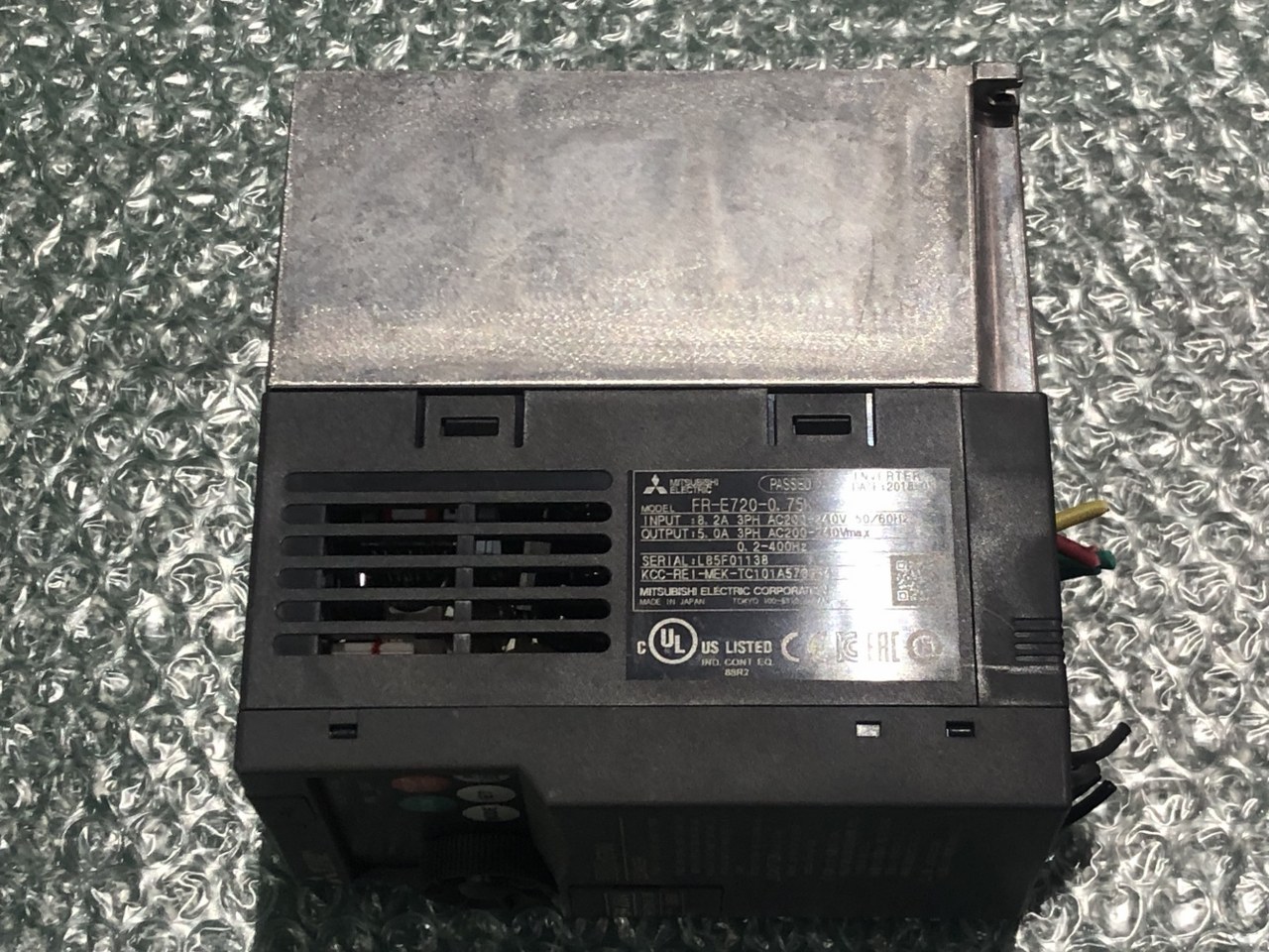 中古Special deals・Set etc 【インバーター】FR-E720-0.75K 三菱/MITSUBISHI