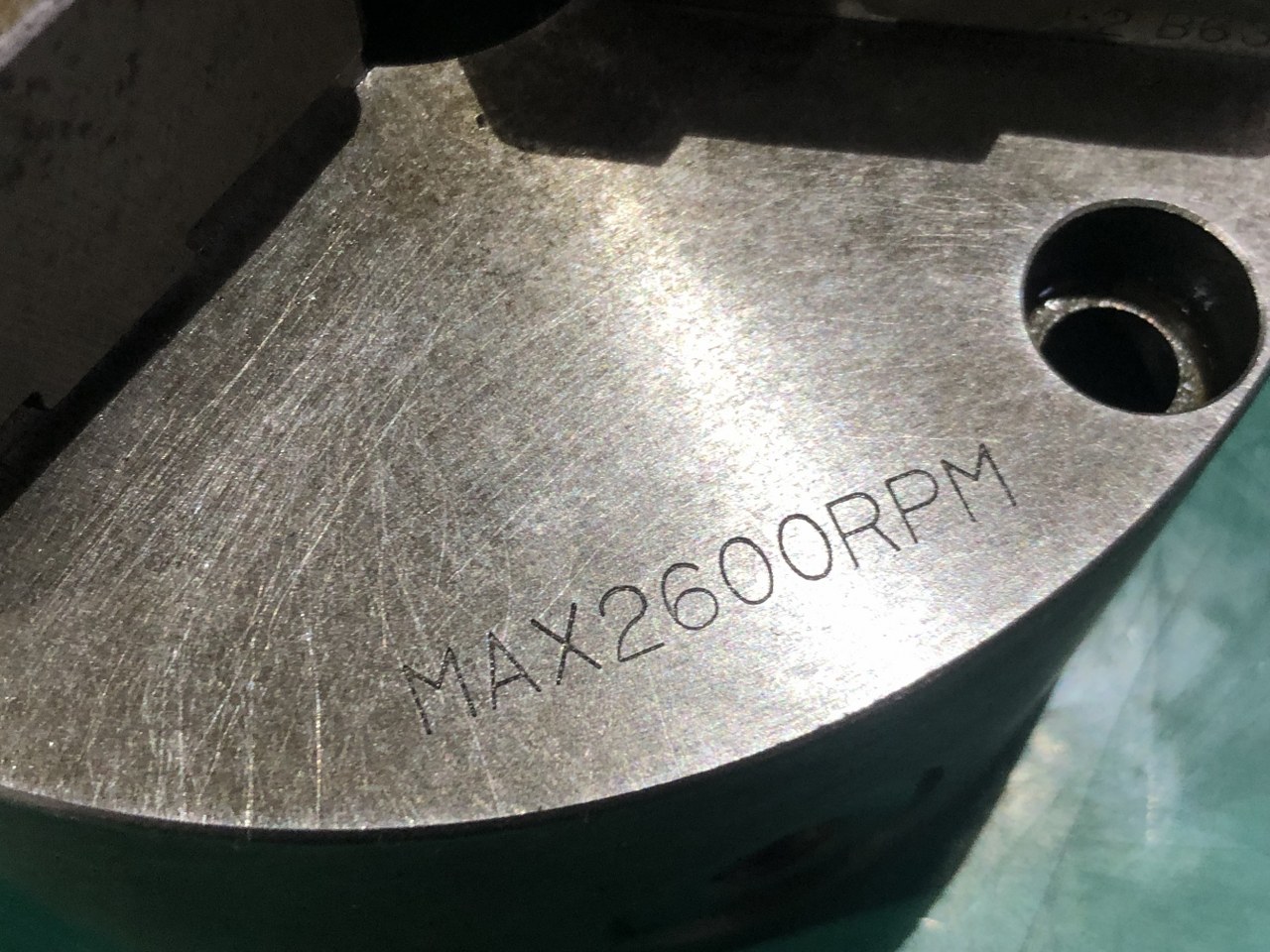 中古Scroll chuck 【スクロールチャック】TC130F 小林鉄工所/Kobayashi
