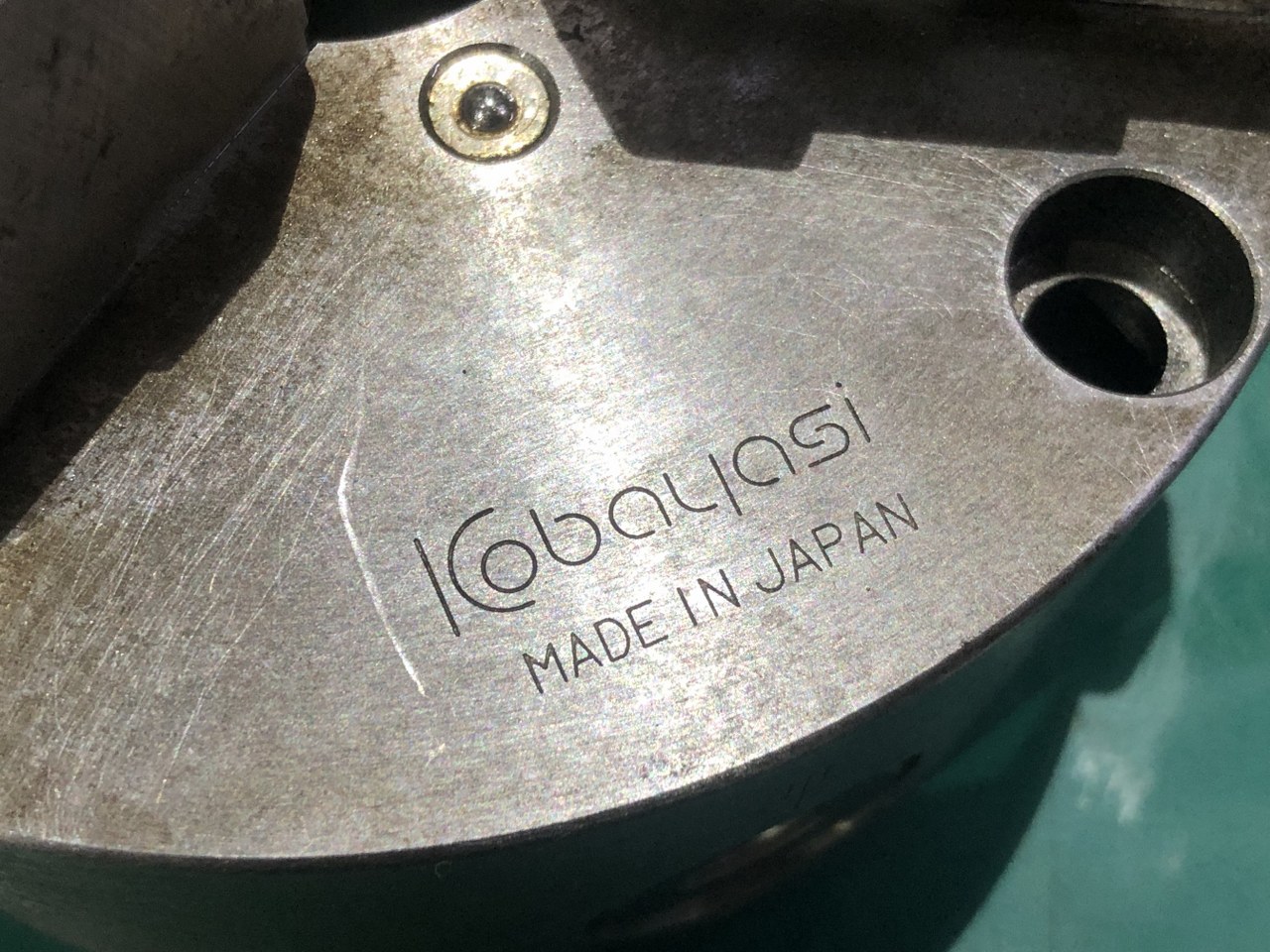 中古Scroll chuck 【スクロールチャック】TC130F 小林鉄工所/Kobayashi