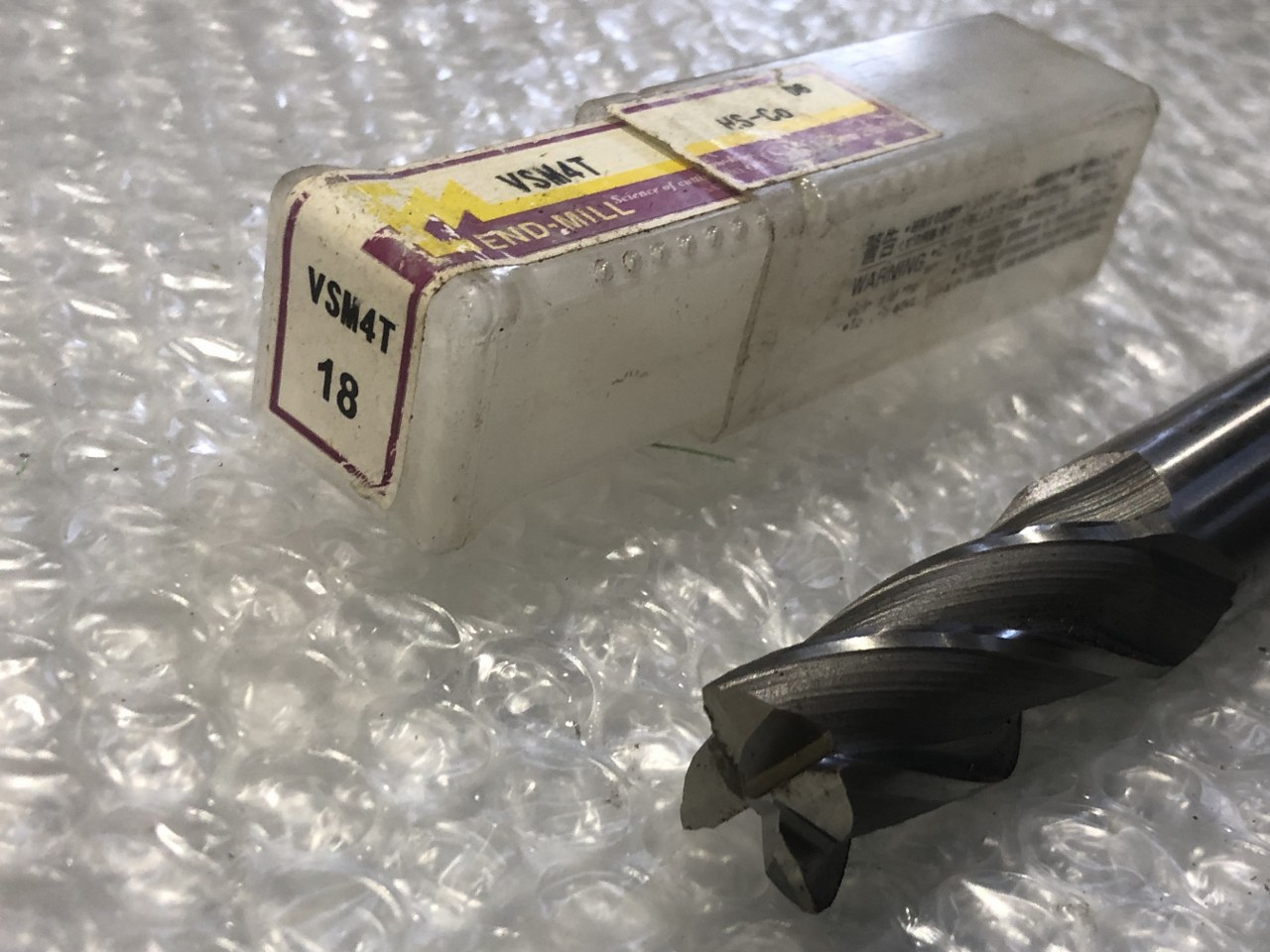 中古エンドミル(スクエア) 【4枚刃/スクエア/エンドミル】HSシリーズ S&K