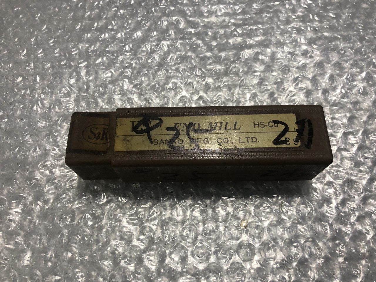 中古エンドミル(スクエア) 【2枚刃/スクエア/エンドミル】φ25 S&K