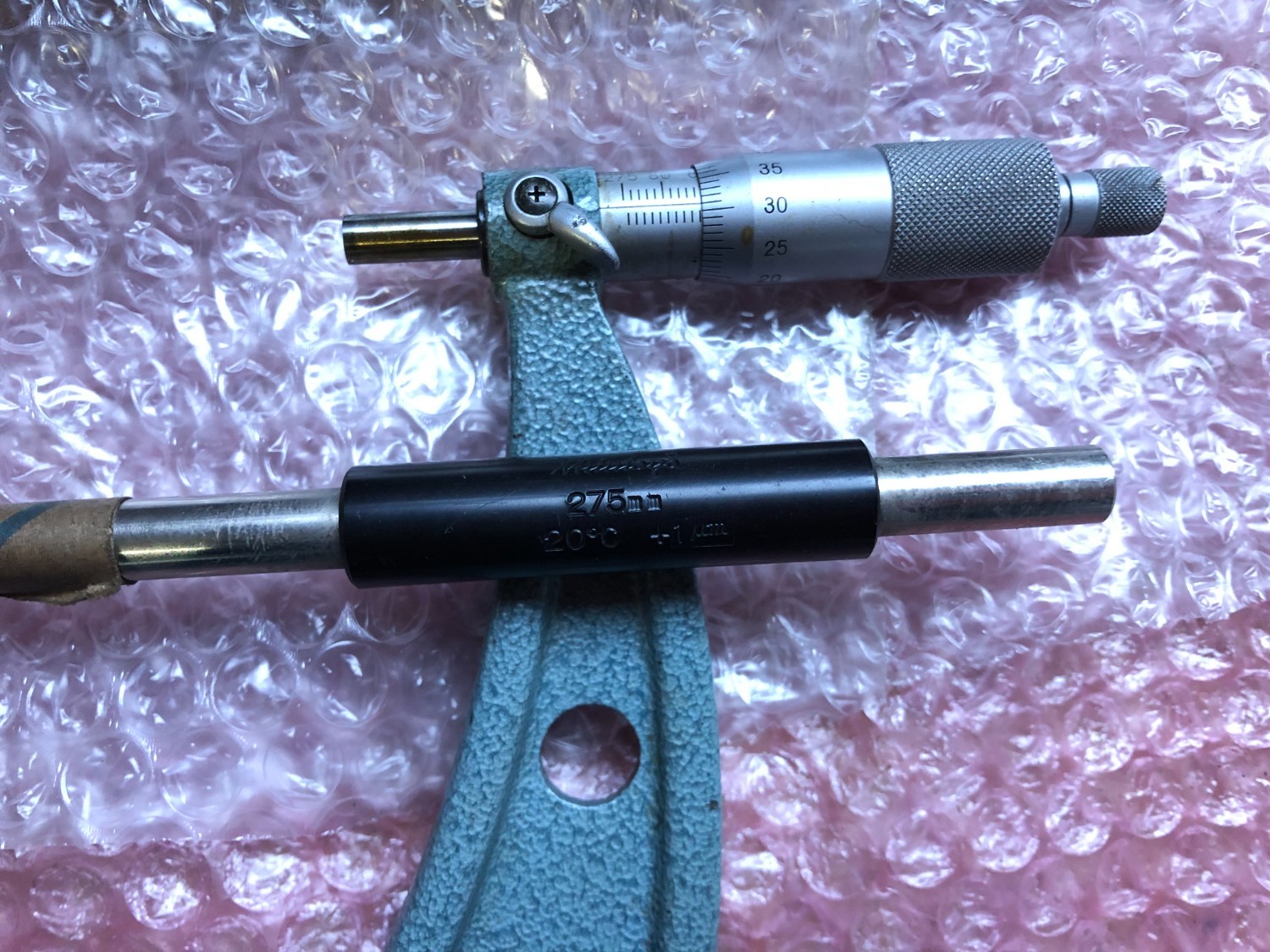 中古Outside micrometer 【外側マイクロメータ】測定範囲：275-300mm ミツトヨ/Mitutoyo