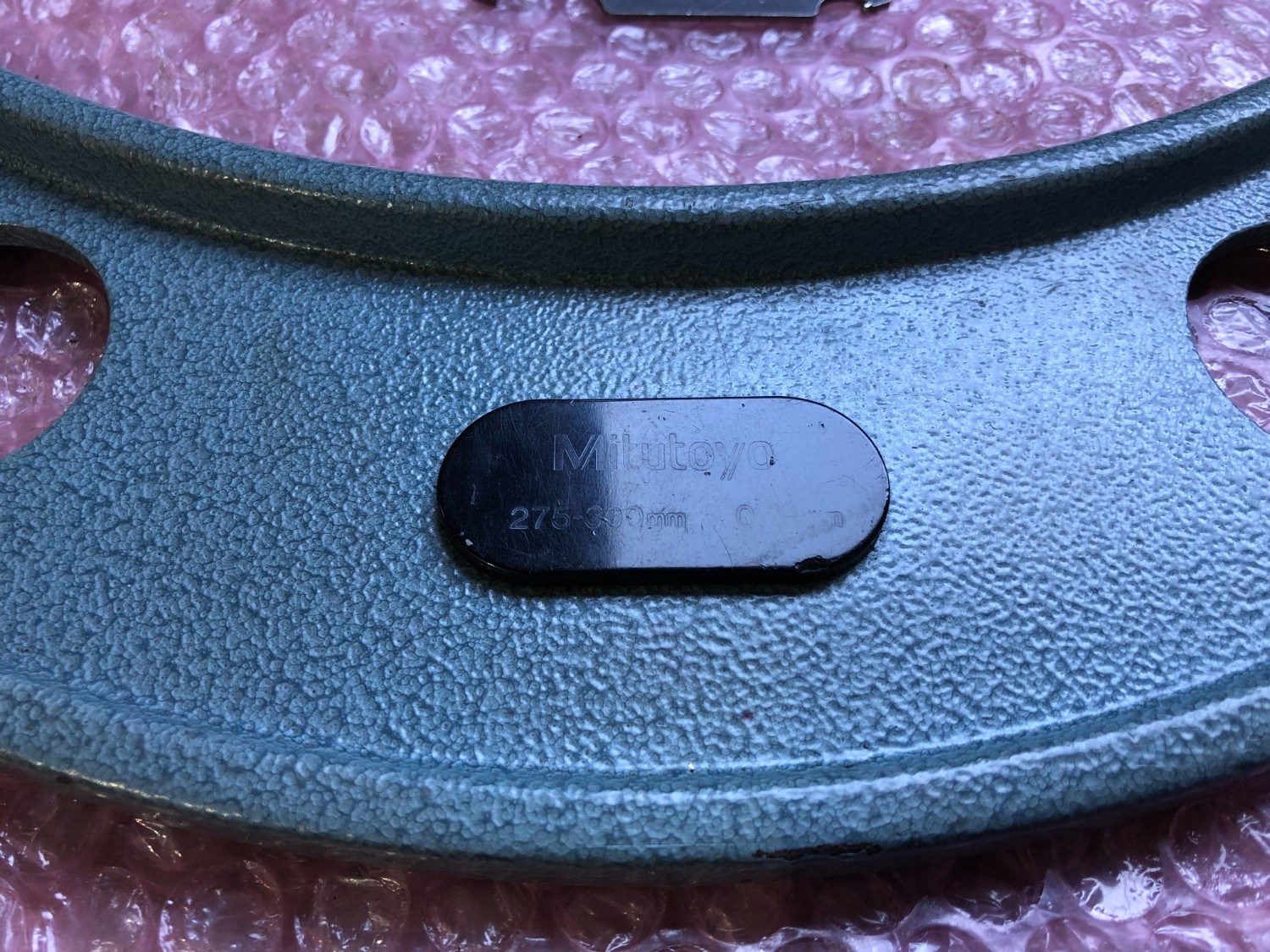 中古Outside micrometer 【外側マイクロメータ】測定範囲：275-300mm ミツトヨ/Mitutoyo