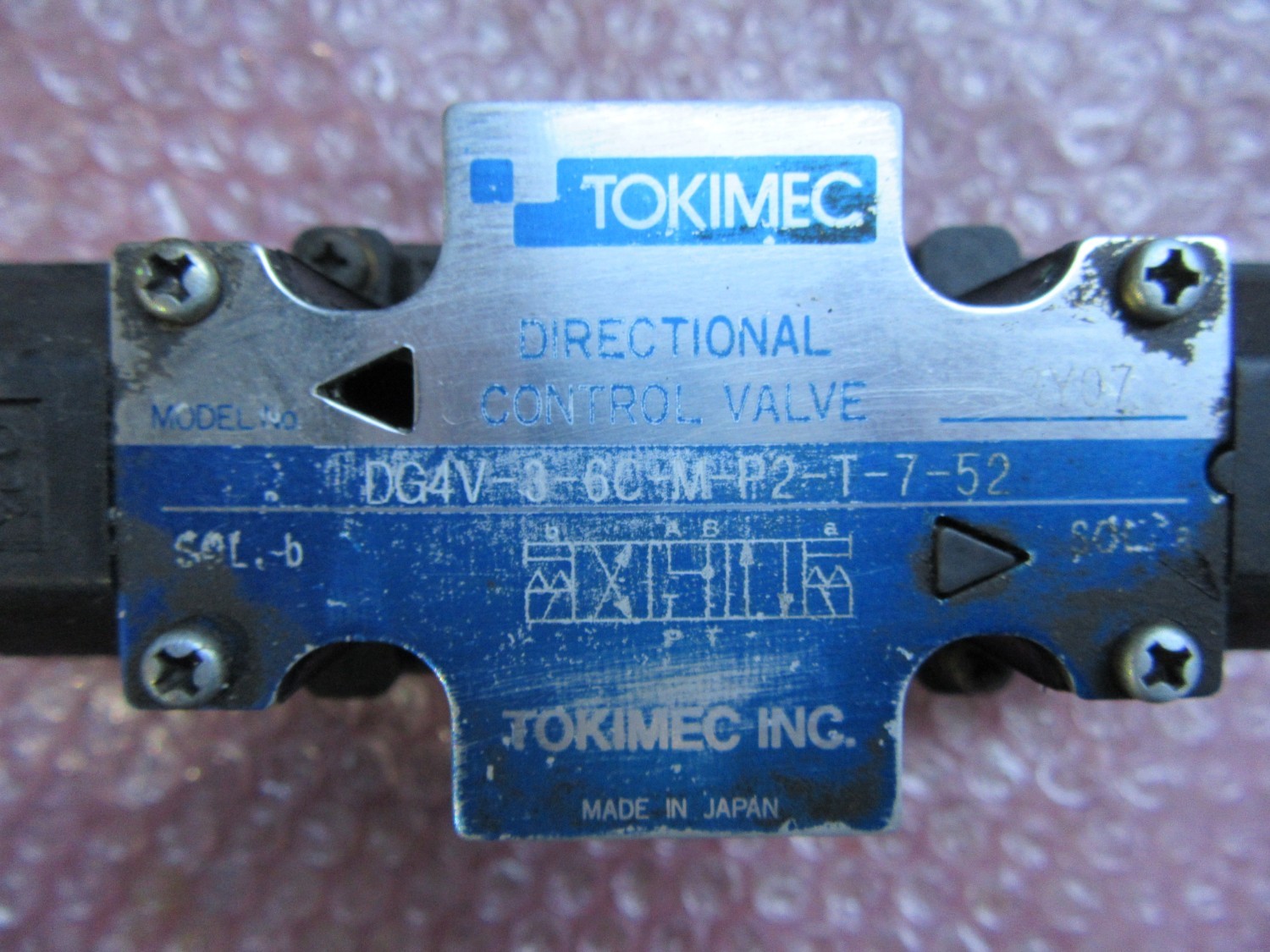 中古Other 【電磁切替弁】 DG4V-3-60-M-P2-T-7-52 TOKIMEC