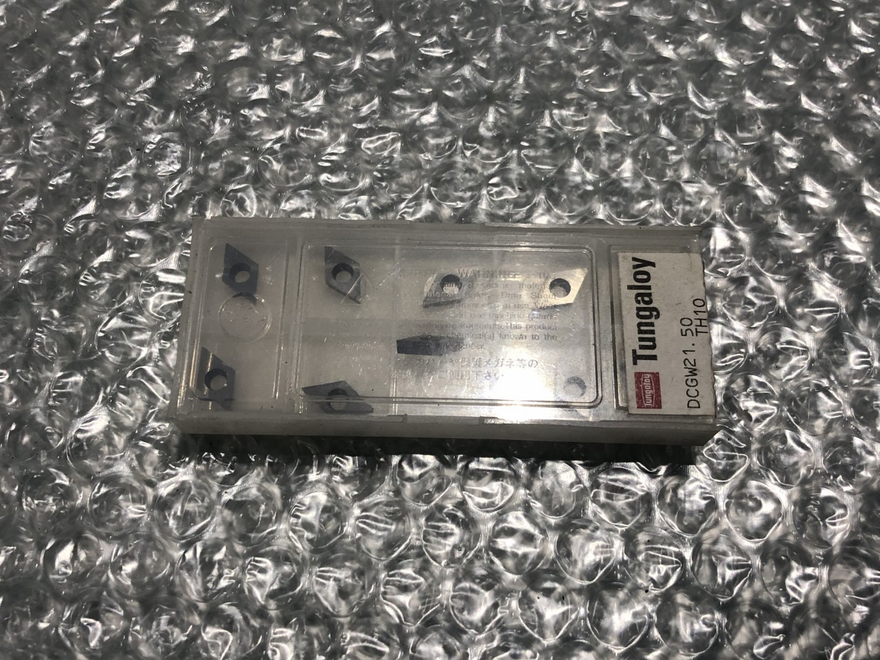 中古インサート（チップ） 【チップ】DCGW21.50 TH10　DCGW070202 TH10 タンガロイ/Tungaloy