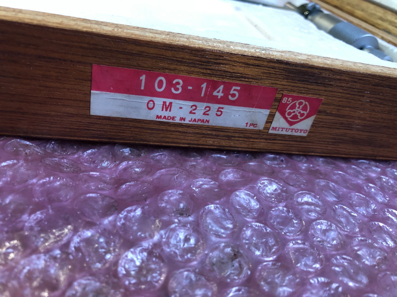 中古外側マイクロメーター 【外側マイクロメータ】OM-225 ミツトヨ/Mitutoyo