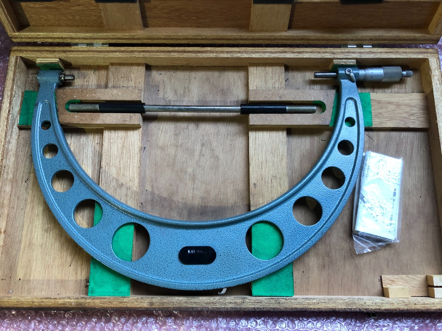 中古Outside micrometer 【外側マイクロメータ】OM-350 ミツトヨ/Mitutoyo