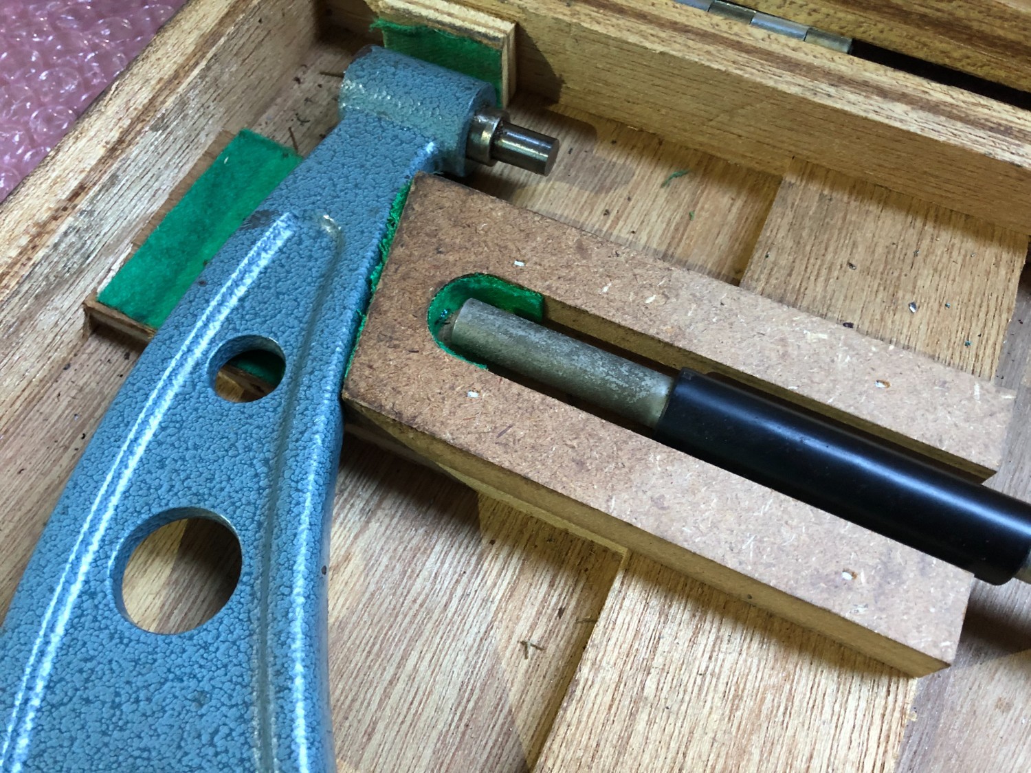 中古Outside micrometer 【外側マイクロメータ】OM-350 ミツトヨ/Mitutoyo