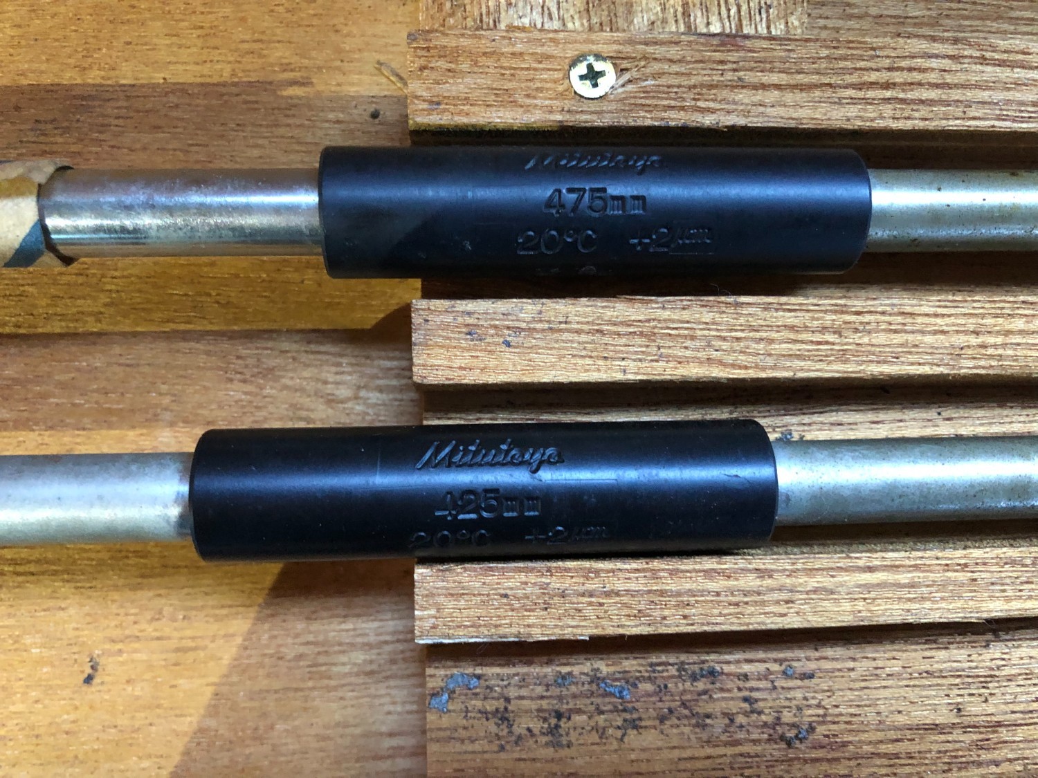 中古外側マイクロメーター 【替アンビル式外側マイクロメータ】OMC400-500 ミツトヨ/Mitutoyo