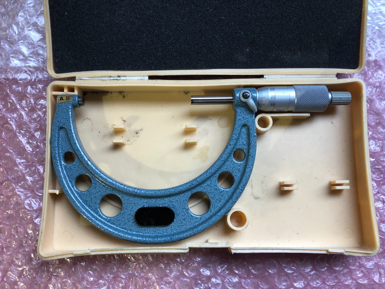 中古外側マイクロメーター 【外側マイクロメータ】75-100mm ミツトヨ/Mitutoyo