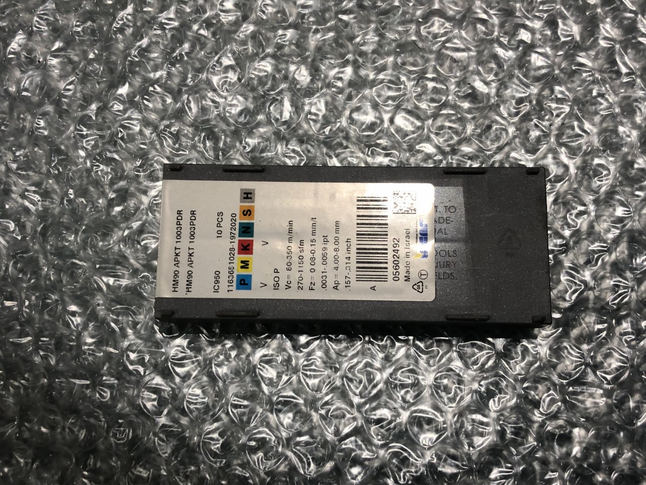 中古インサート（チップ） 【チップ】HM90 APKT 1003PDR イスカル/ISCAR