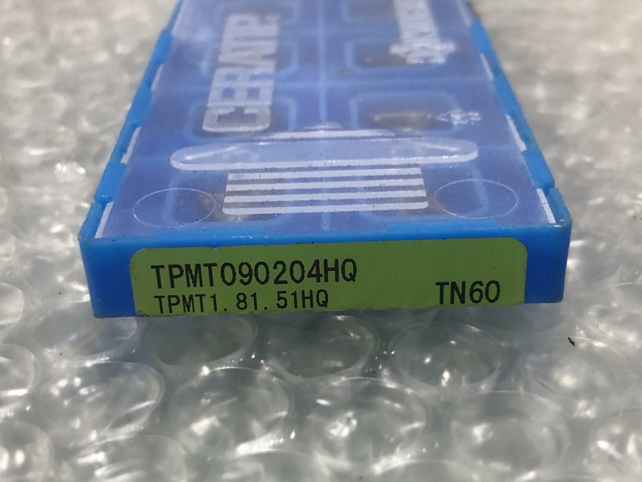 中古Cutting Exchange Chip 【チップ】TPMT090204HQ TPMT1.81.51HQ TN60 京セラ/Kyocera