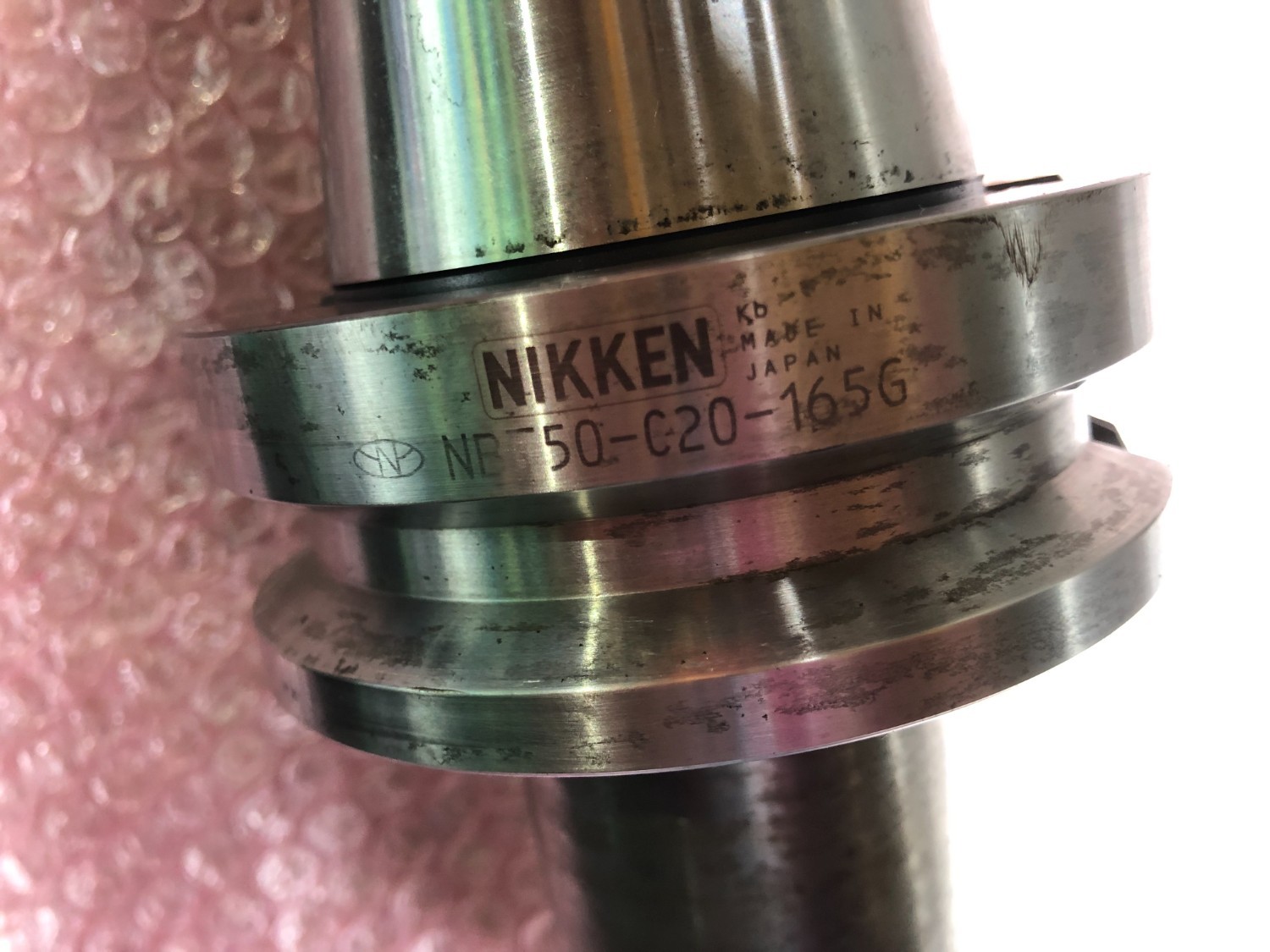 中古BT50 【ミーリングチャック】NBT50-C20-165G NIKKEN/日研