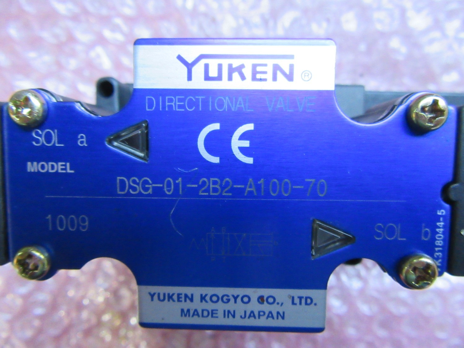 中古Other 【電磁切替弁】DSG-01-2B2-A100-70　 YUKEN KOGYO
