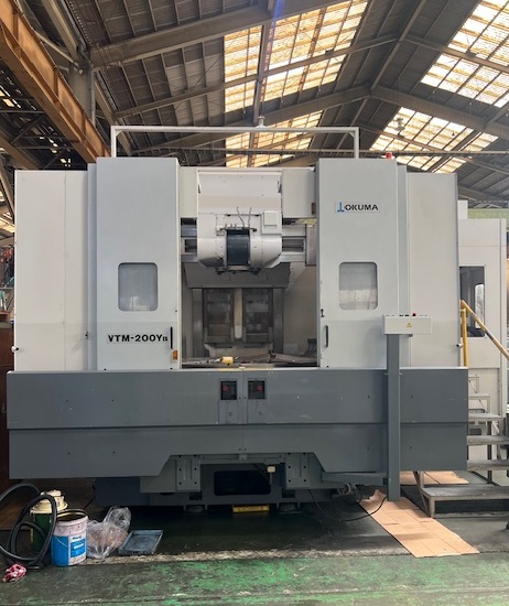 中古Vertical Machining Center 立型複合加工機【VTM-200YB】 OKUMA