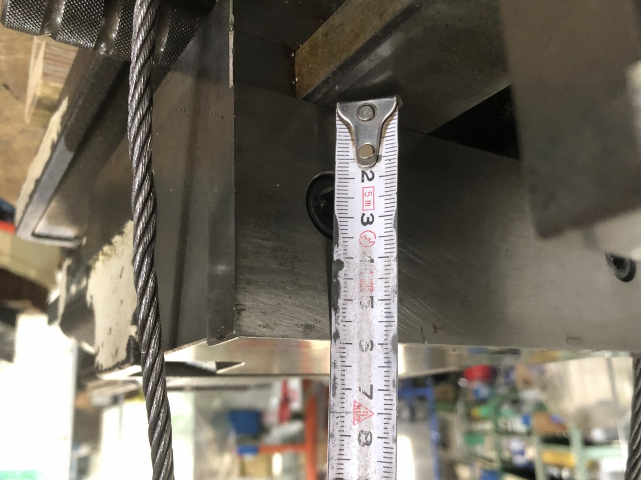中古Hydraulic vise 【油圧バイス】口幅175mm　口高60mm 津田駒/TSUDAKOMA