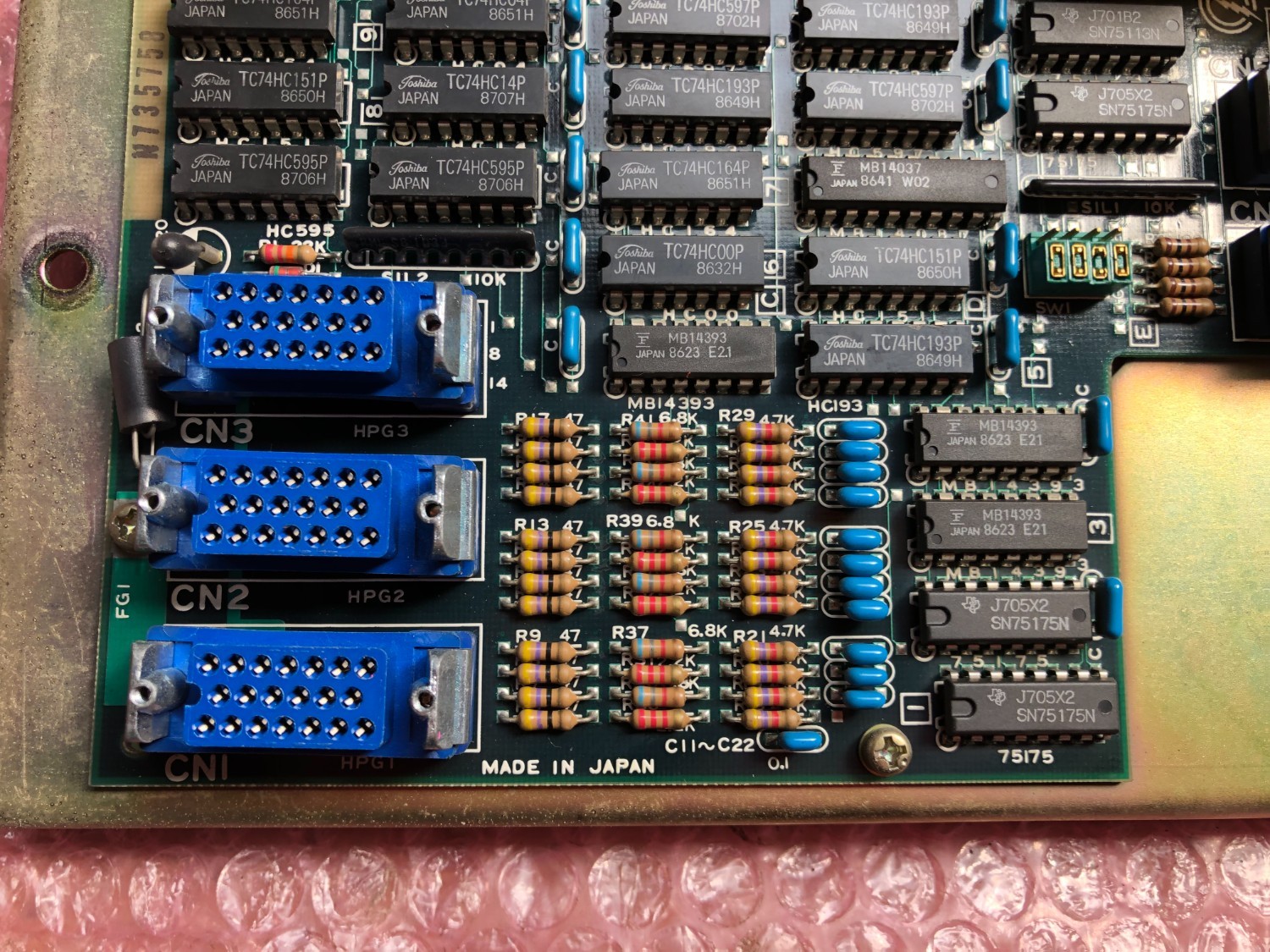 中古その他 【CIRCUIT BOARD】JANCD-SP21 REV.A 安川電機 