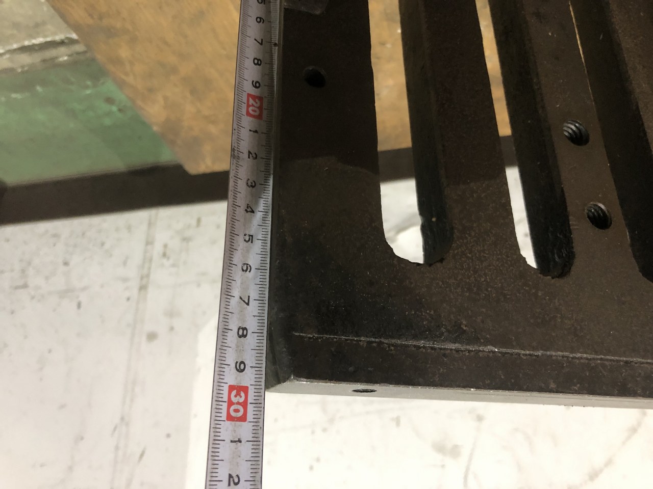 中古Angle plate 【L型イケール】W250xD245xH295mm Unknown