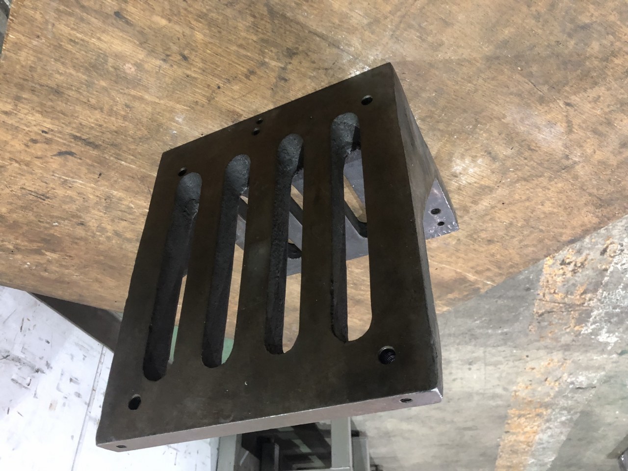 中古Angle plate 【L型イケール】W255xD240xH295mm Unknown