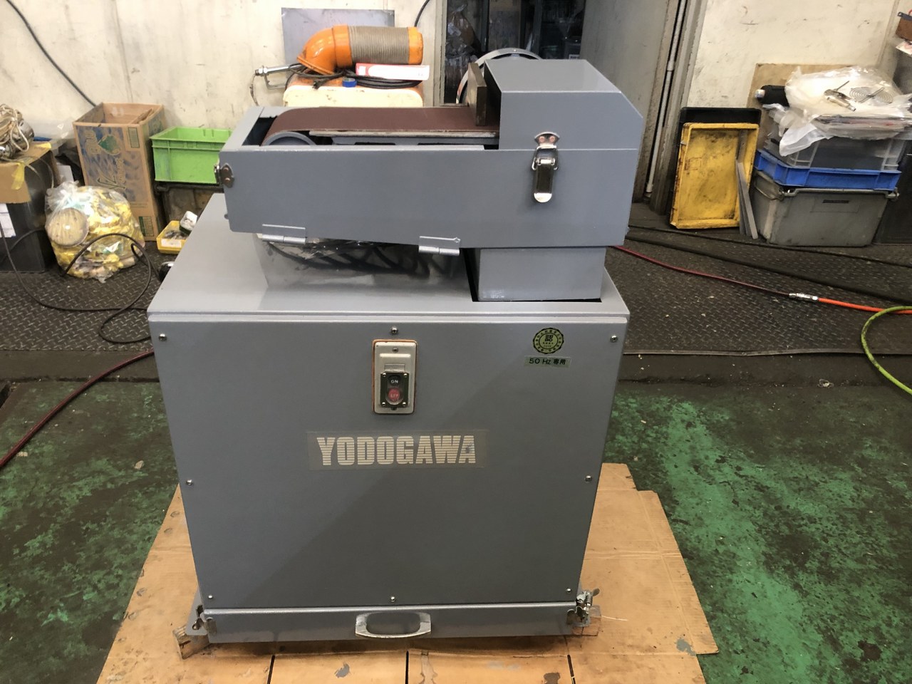 中古その他一般工作機械 集塵機能付きベルトグラインダー YODOGAWA/淀川
