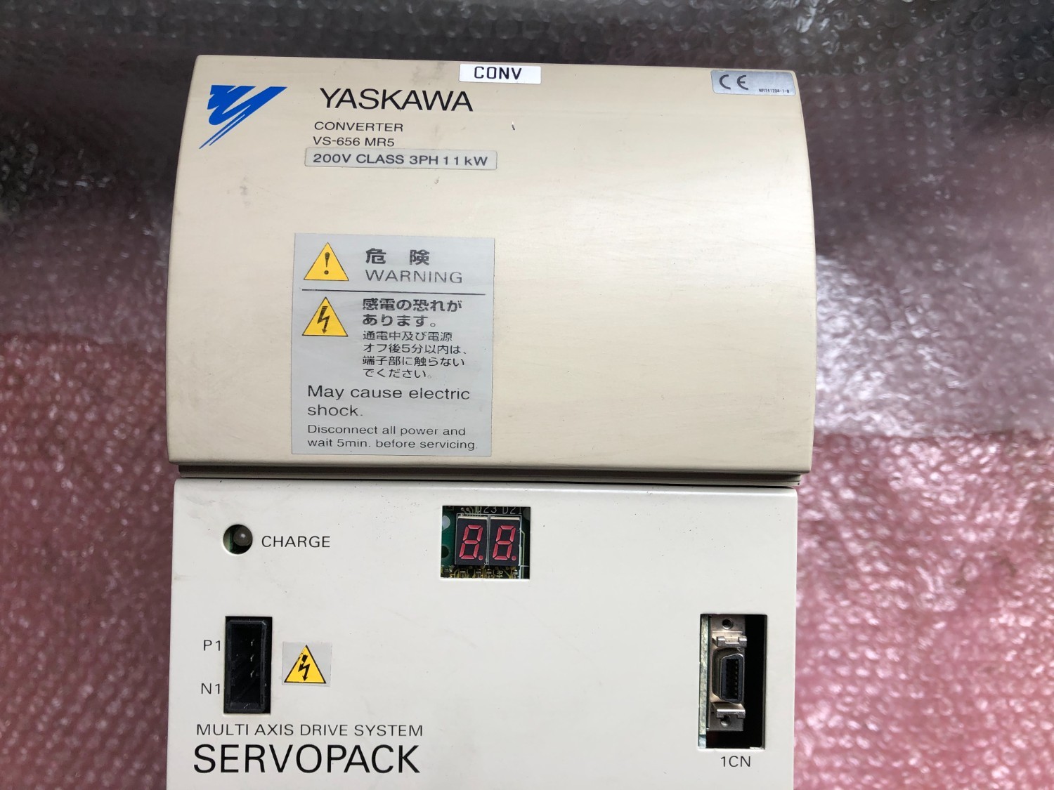 中古その他 【SERVOPACK】VS-656 MR5 YASKAWA