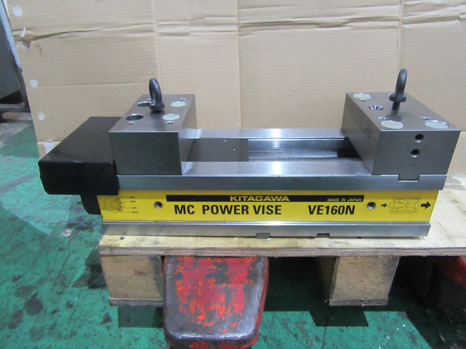 中古Force multiplier vise 【パワーバイス】VE160N KITAGAWA