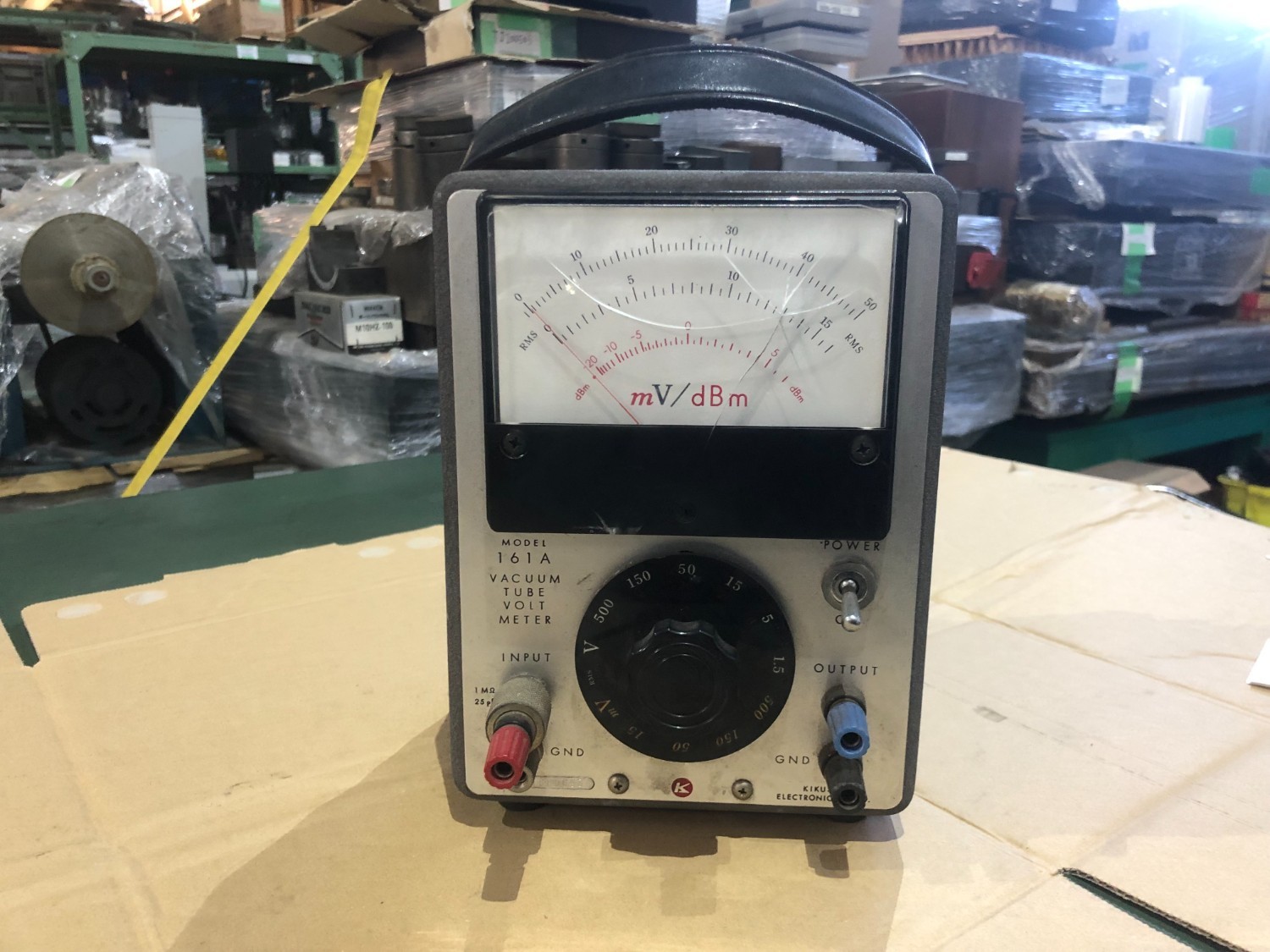 中古その他 【VACUUM TUBE VOLTMETER】Model 161A 菊水電子工業
