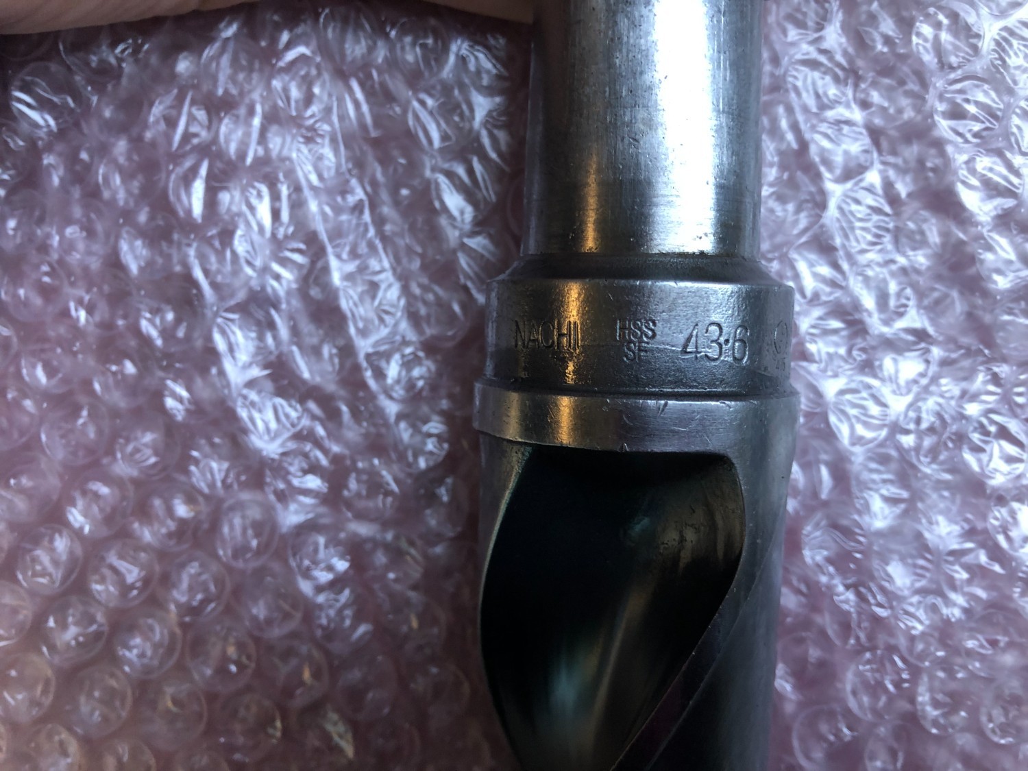 中古テーパ―シャンクドリル 【テーパーシャンクドリル】φ43.6 HSS NACHI