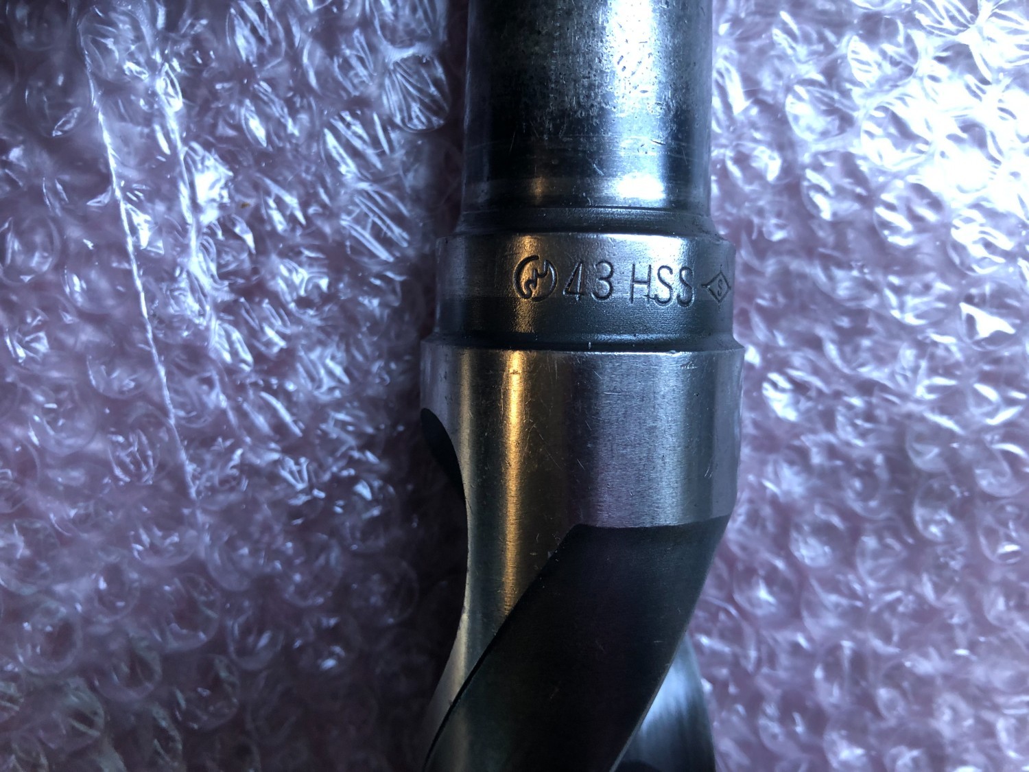 中古テーパ―シャンクドリル 【テーパーシャンクドリル】φ43 HSSx4 NACHI