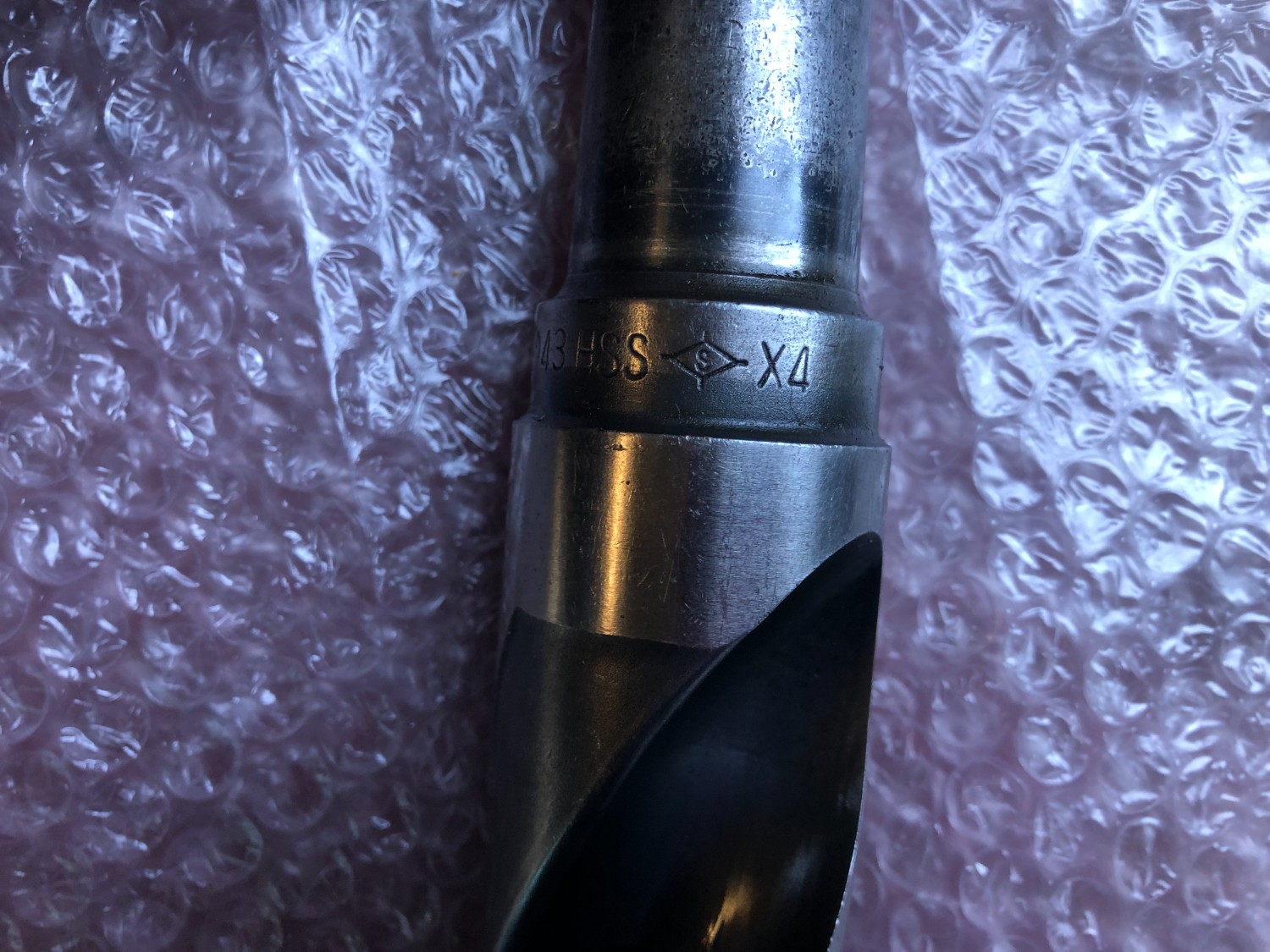 中古テーパ―シャンクドリル 【テーパーシャンクドリル】φ43 HSSx4 NACHI