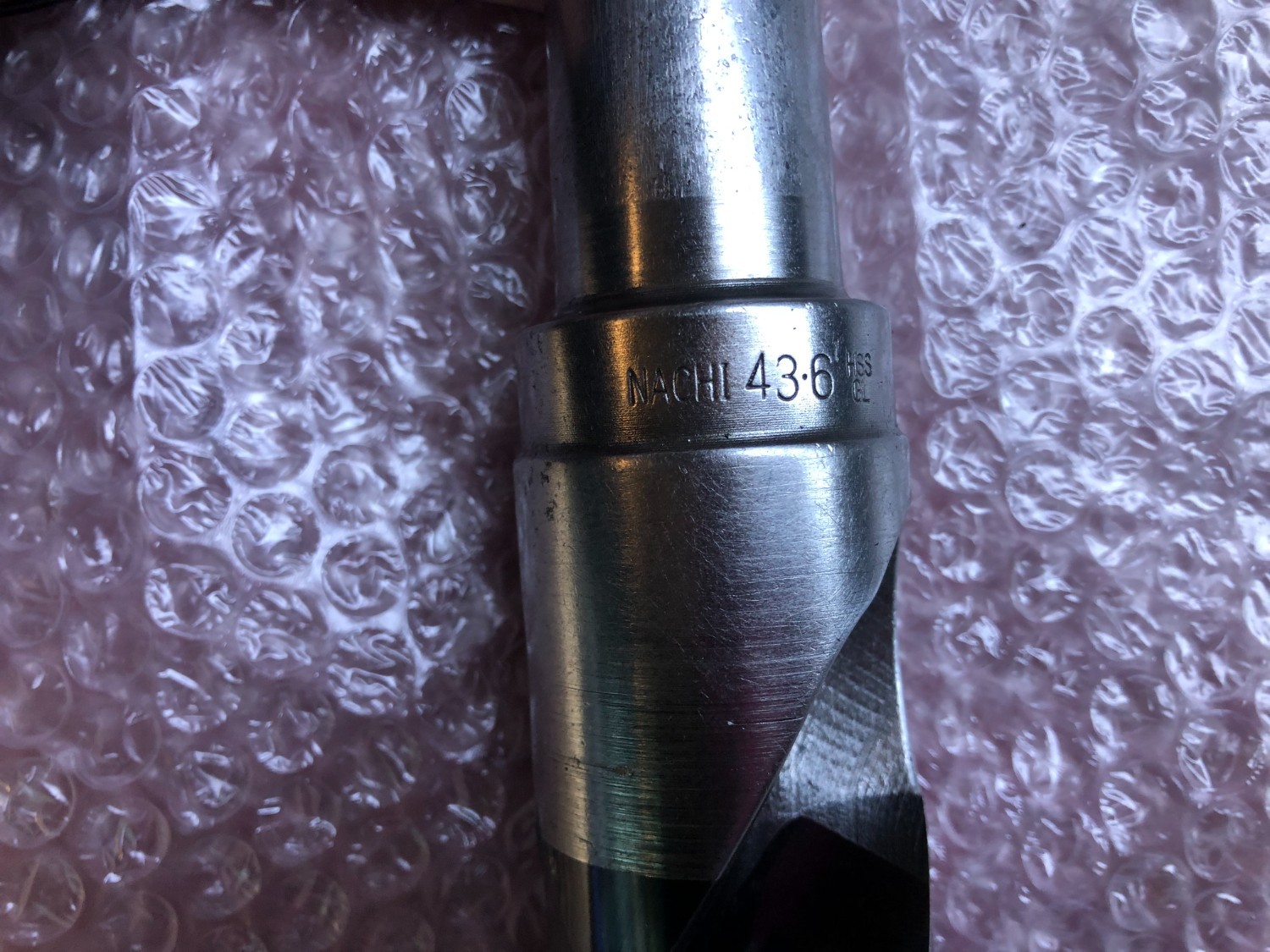 中古Taper shank drills 【テーパーシャンクドリル】φ43.6 HSS NACHI