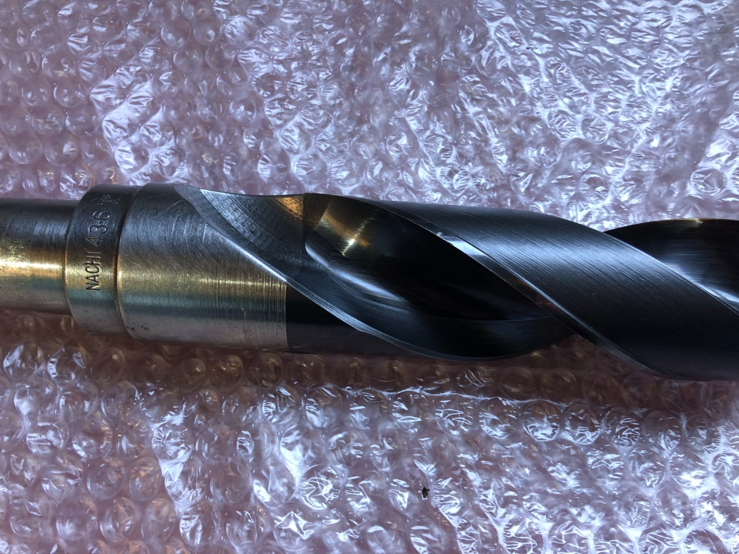中古Taper shank drills 【テーパーシャンクドリル】φ43.6 HSS NACHI
