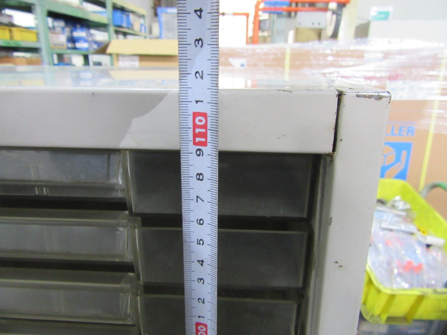 中古Cabinet 【トレー書庫】W450xD900ｘH1115ｍｍ 不明