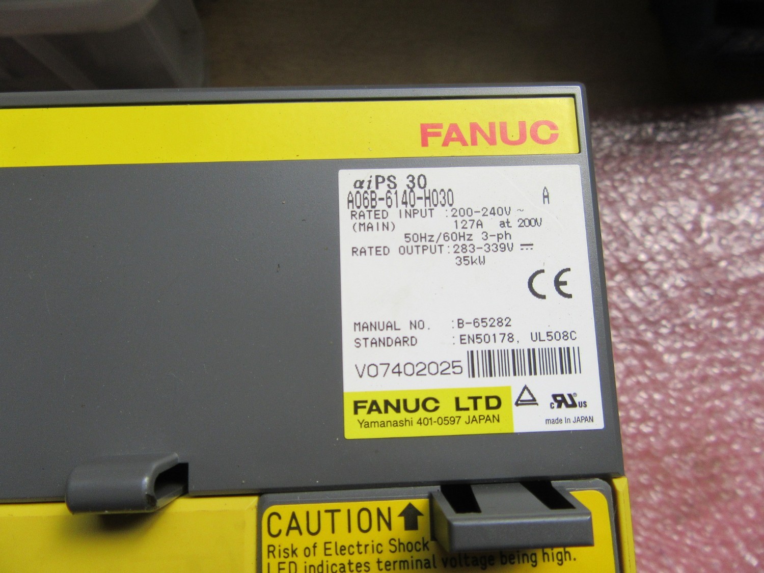 中古Other 【サーボモータ】A06B-6140-H030 FANUC